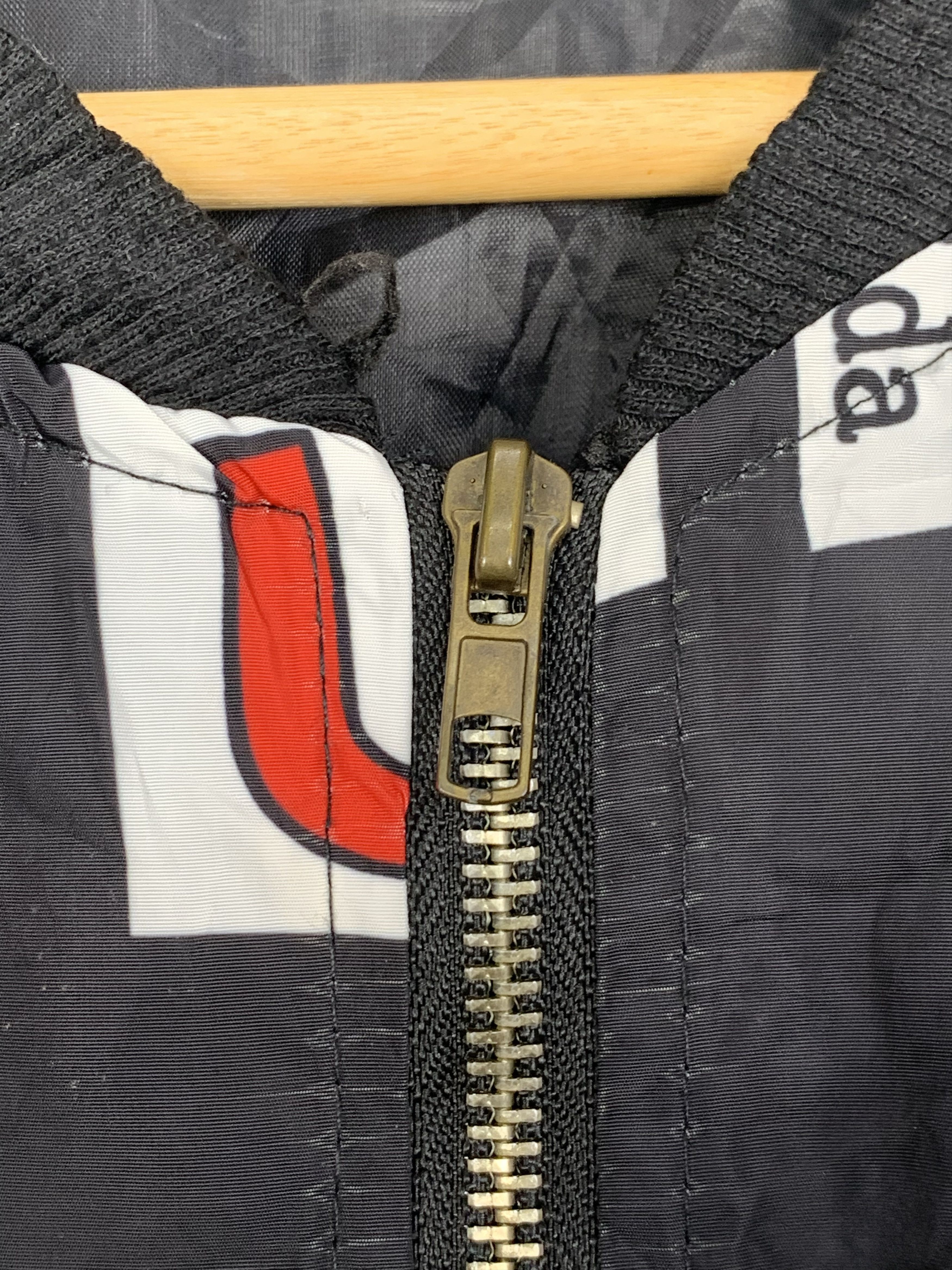 Japanese Brand Vintage ZX Nuclear Pattern Zip Jacket Size US S / EU 44-46 / 1 - 7 Thumbnail