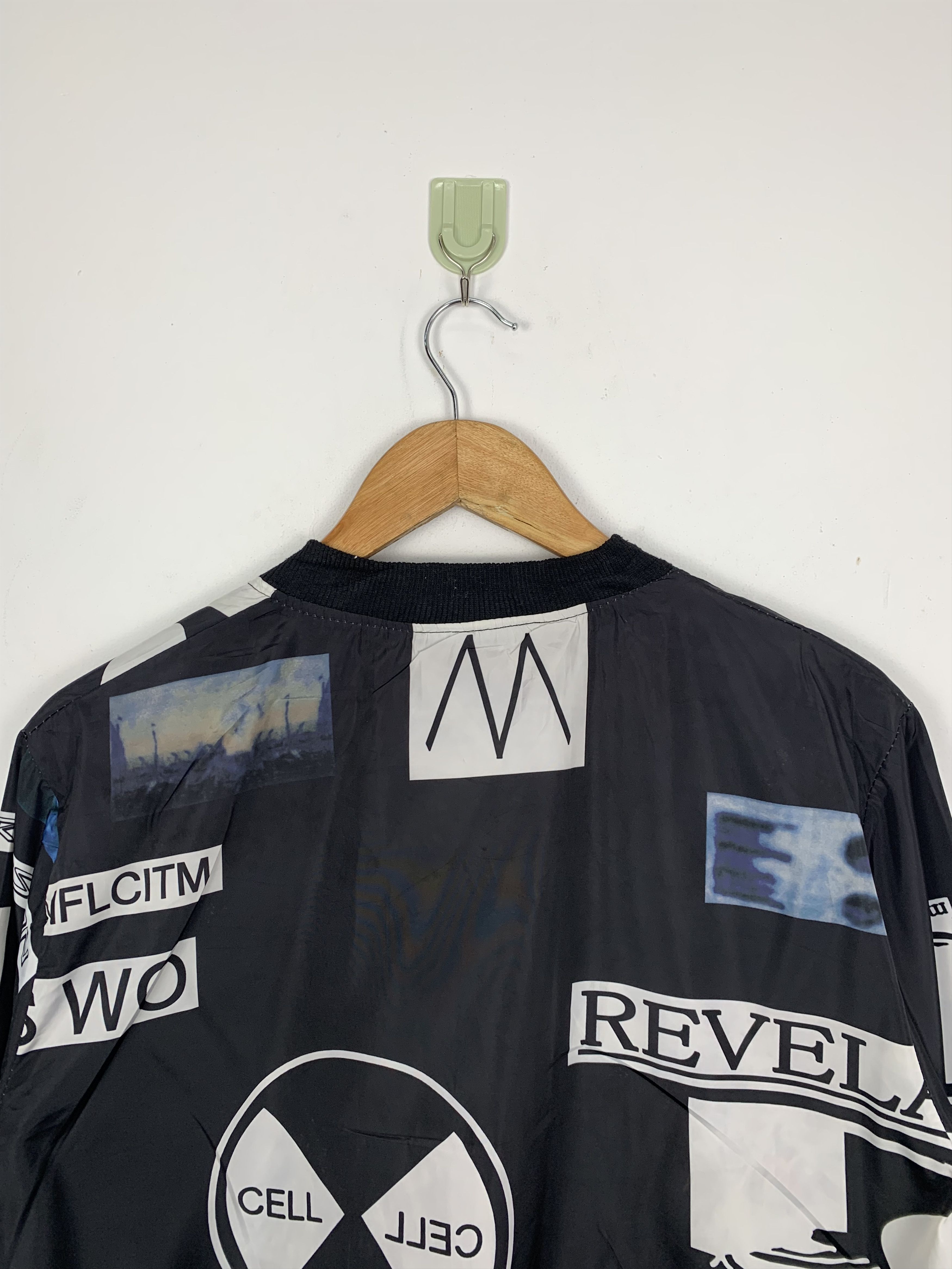 Japanese Brand Vintage ZX Nuclear Pattern Zip Jacket Size US S / EU 44-46 / 1 - 8 Thumbnail