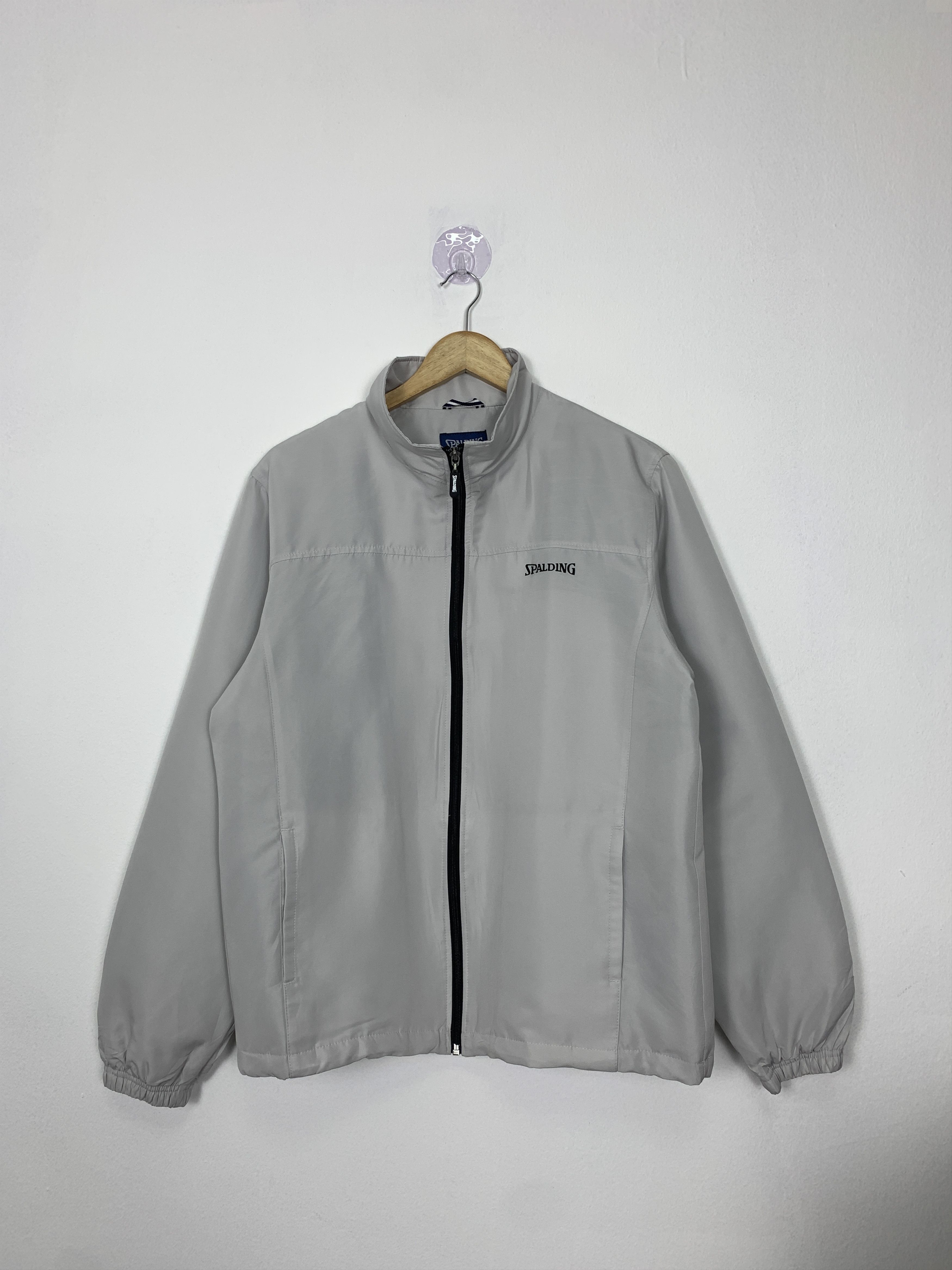 Spalding Vintage SPALDING Sherpa Lining Zip Up Jacket Size US S / EU 44-46 / 1 - 1 Thumbnail