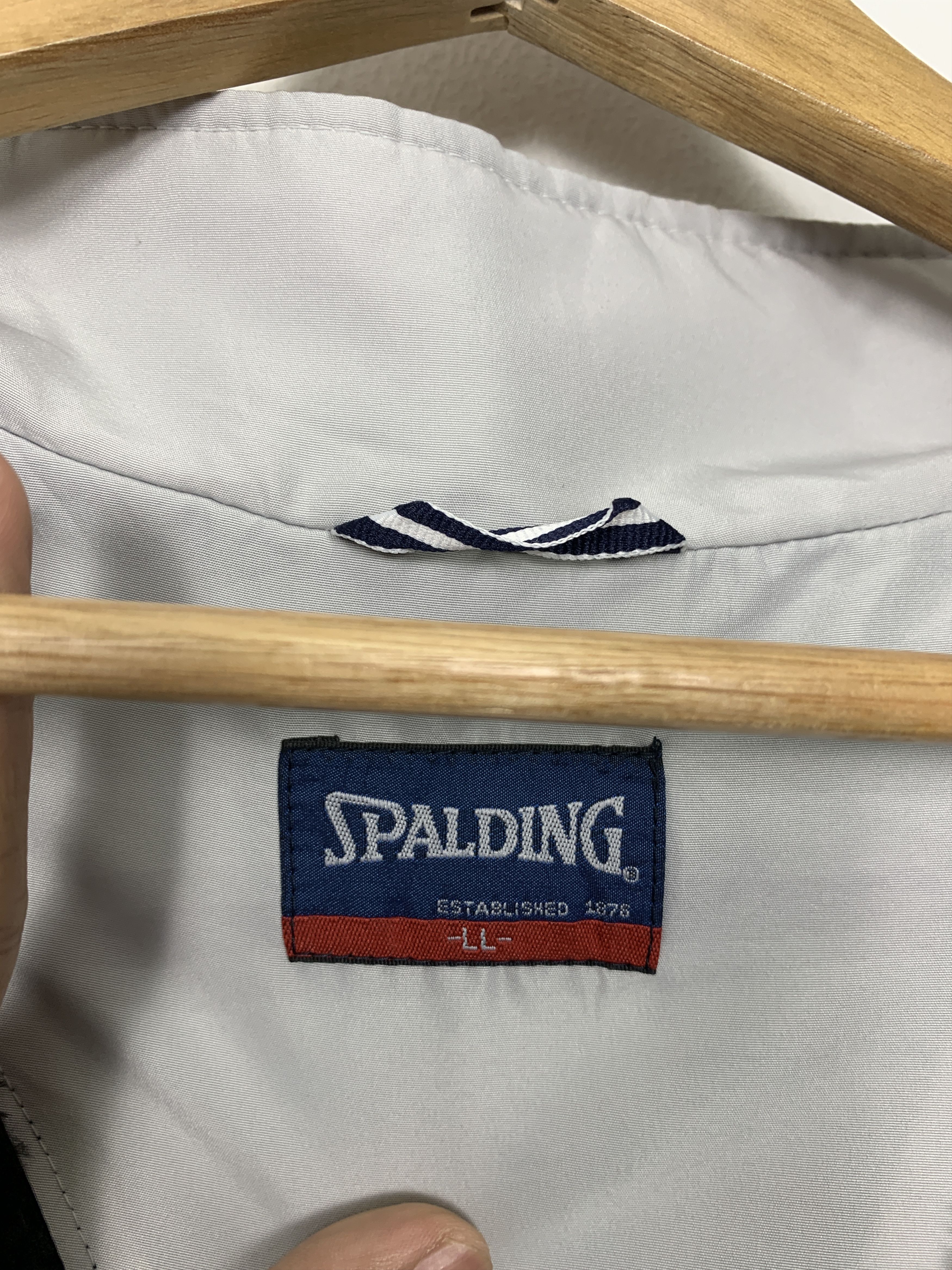 Spalding Vintage SPALDING Sherpa Lining Zip Up Jacket Size US S / EU 44-46 / 1 - 8 Thumbnail