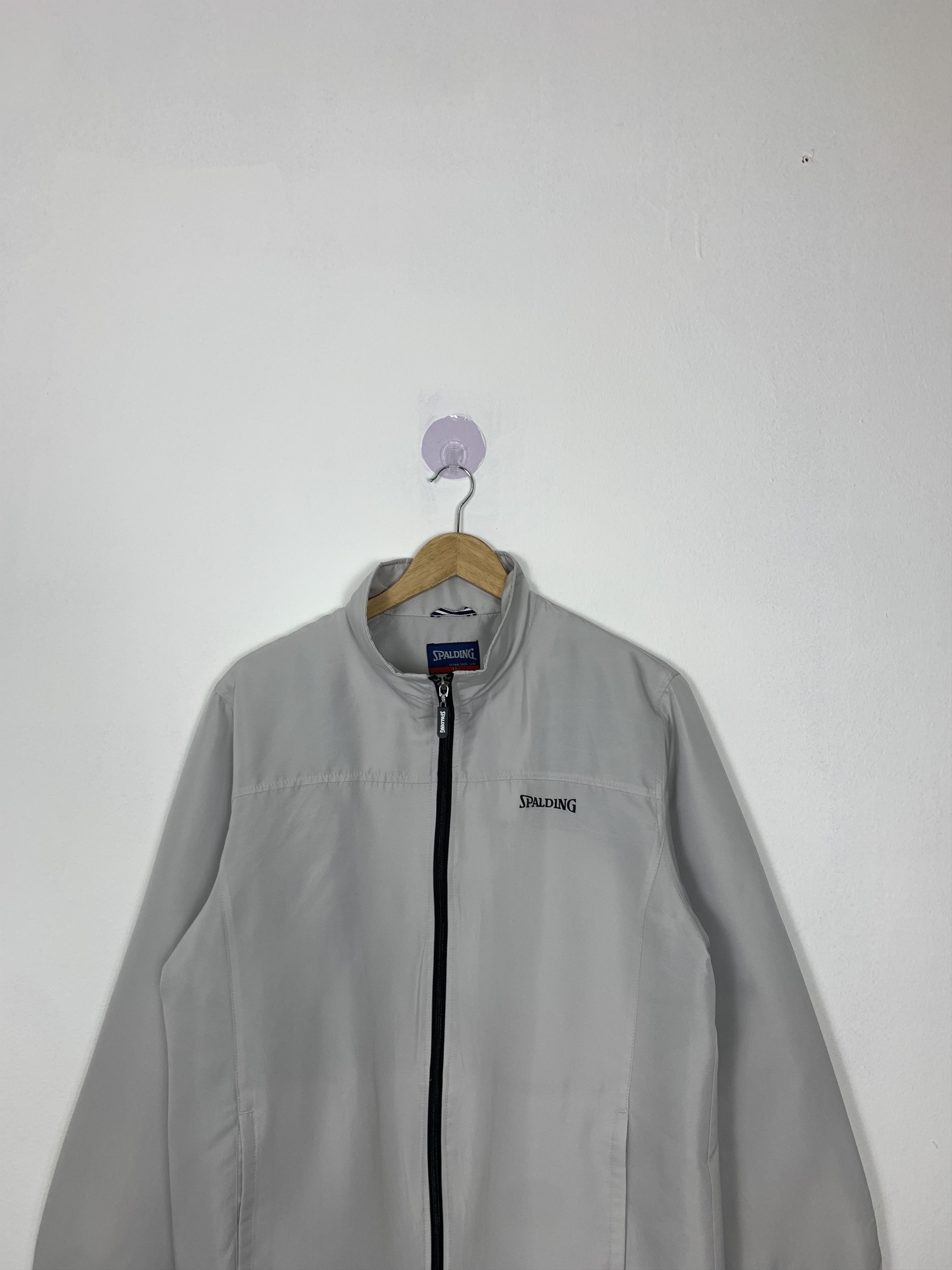 Spalding Vintage SPALDING Sherpa Lining Zip Up Jacket Size US S / EU 44-46 / 1 - 2 Thumbnail