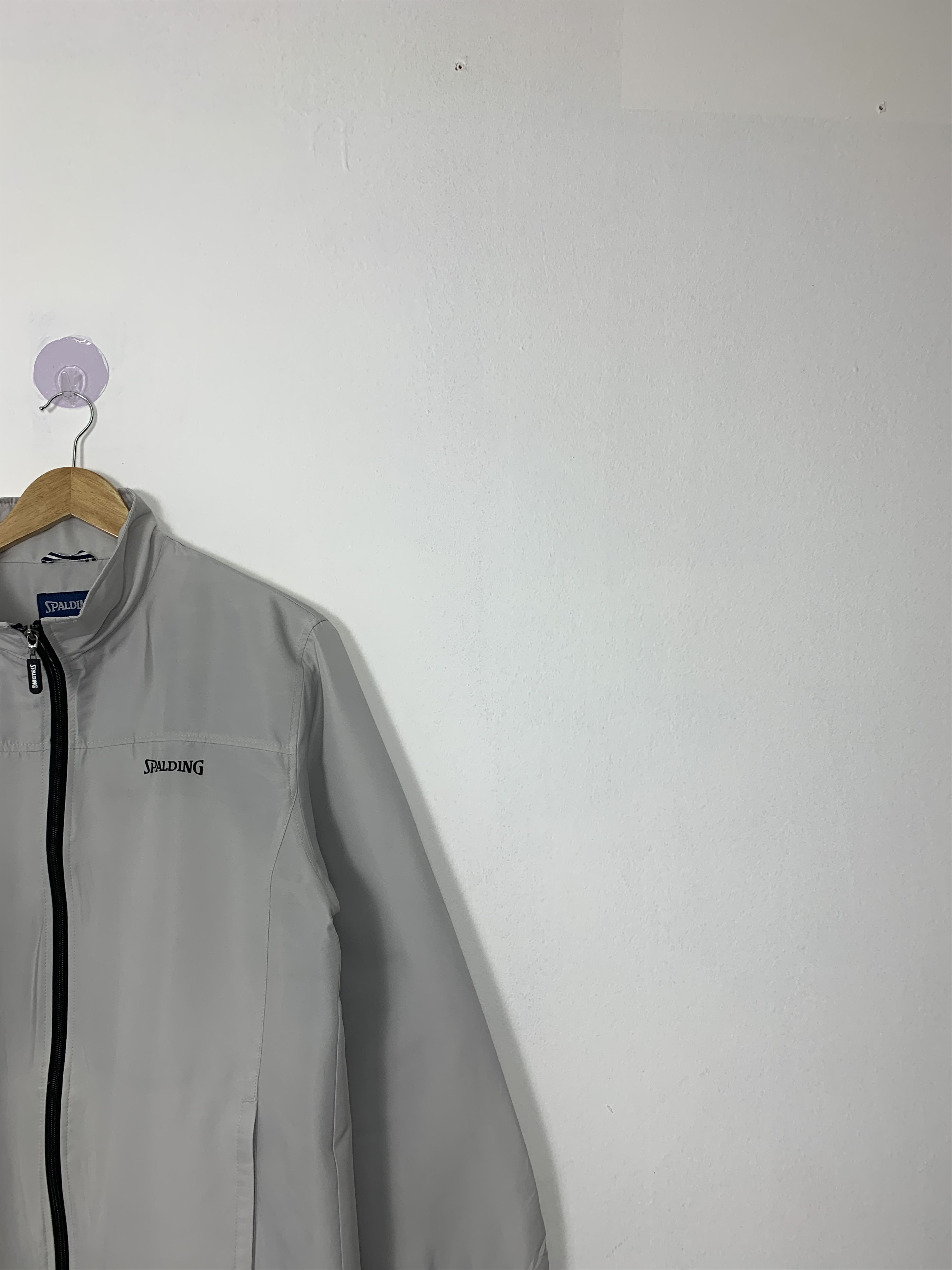 Spalding Vintage SPALDING Sherpa Lining Zip Up Jacket Size US S / EU 44-46 / 1 - 3 Thumbnail