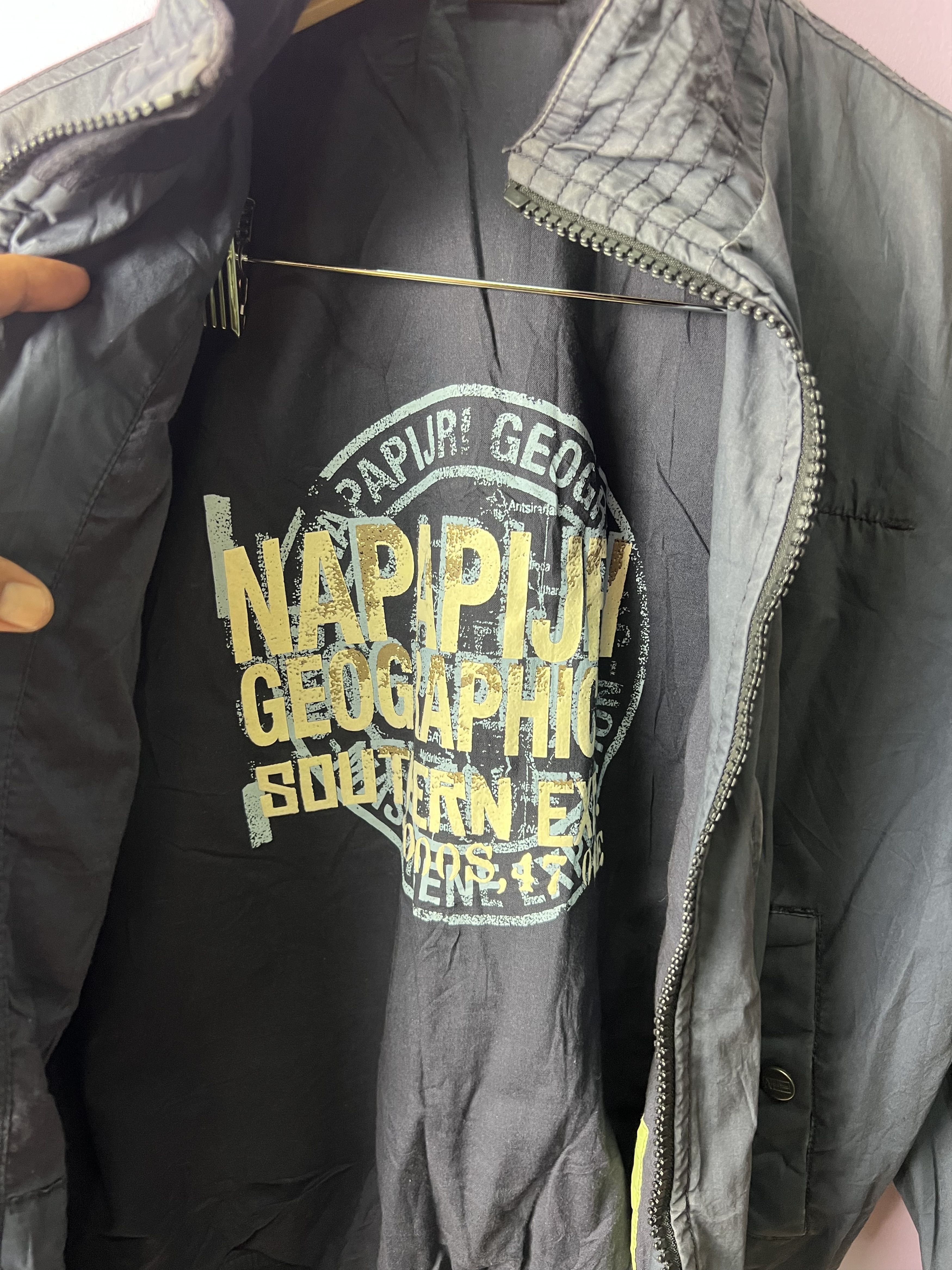 Napapijri 🔥Sun Faded Vintage Napapijri Geographic Jackets Size US S / EU 44-46 / 1 - 13 Thumbnail
