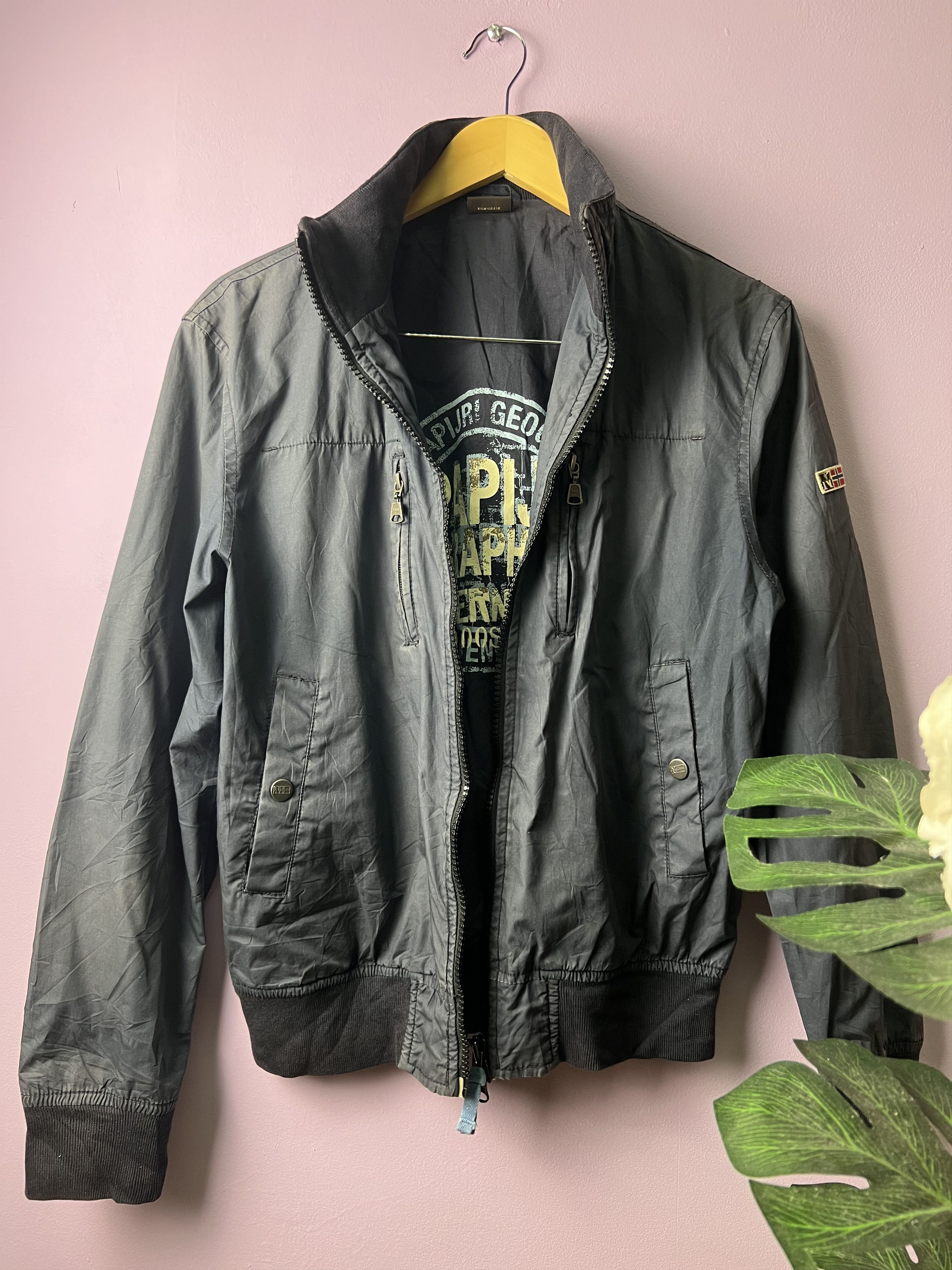 Napapijri 🔥Sun Faded Vintage Napapijri Geographic Jackets Size US S / EU 44-46 / 1 - 2 Thumbnail