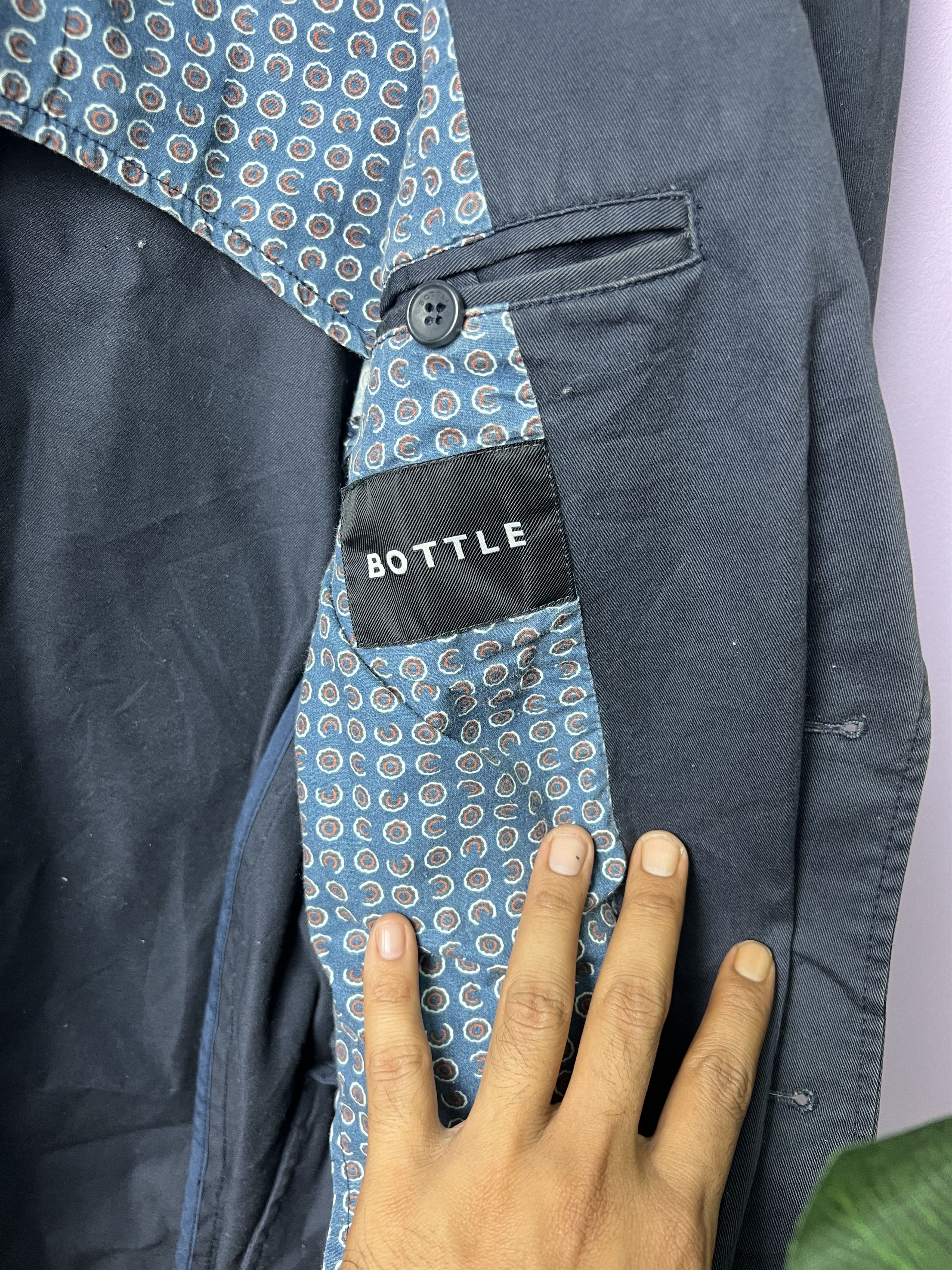 Japanese Brand 🔥Vintage Bottle Elbow Patch Casual Blazers Size US S / EU 44-46 / 1 - 12 Thumbnail