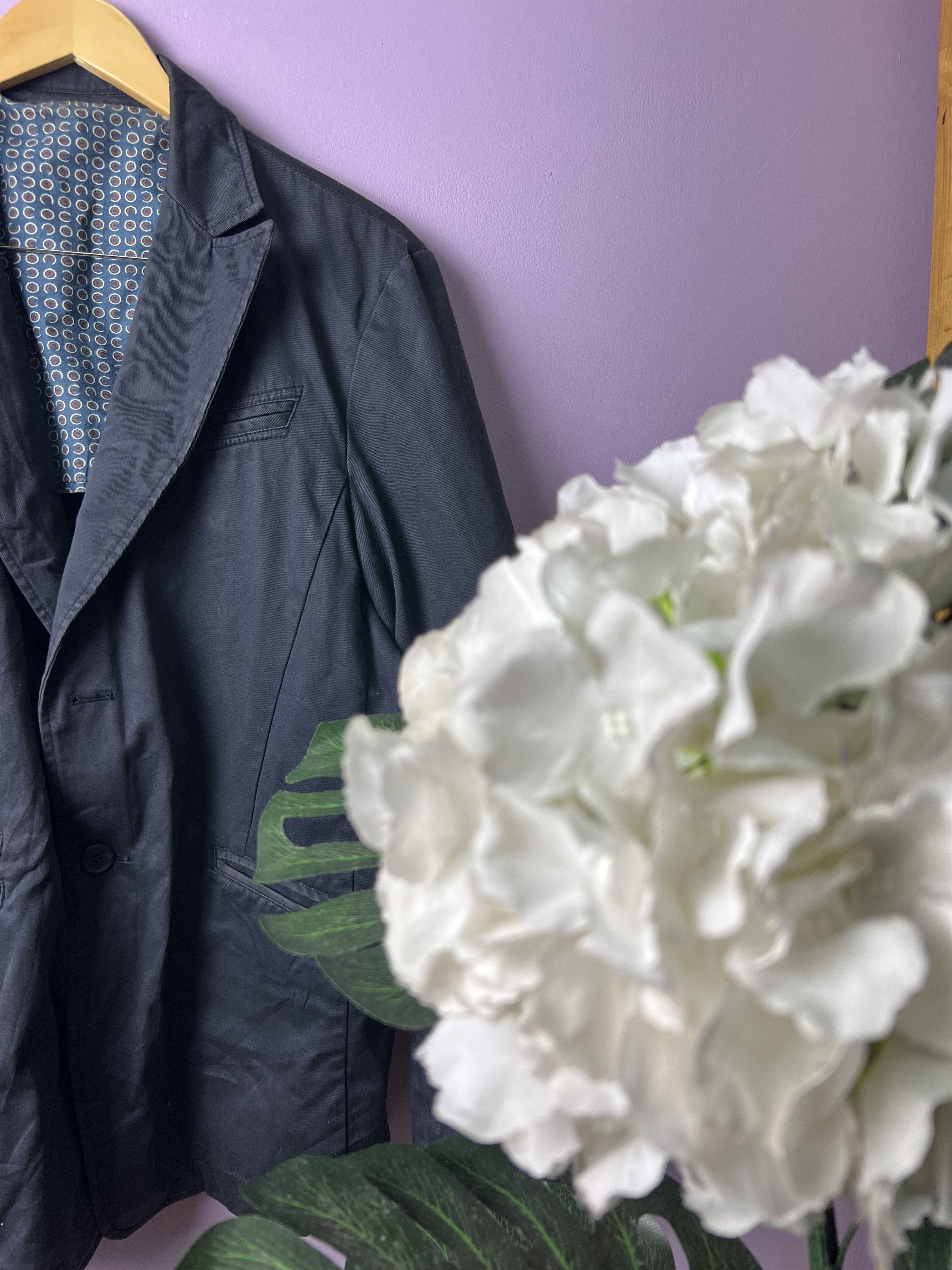 Japanese Brand 🔥Vintage Bottle Elbow Patch Casual Blazers Size US S / EU 44-46 / 1 - 5 Thumbnail