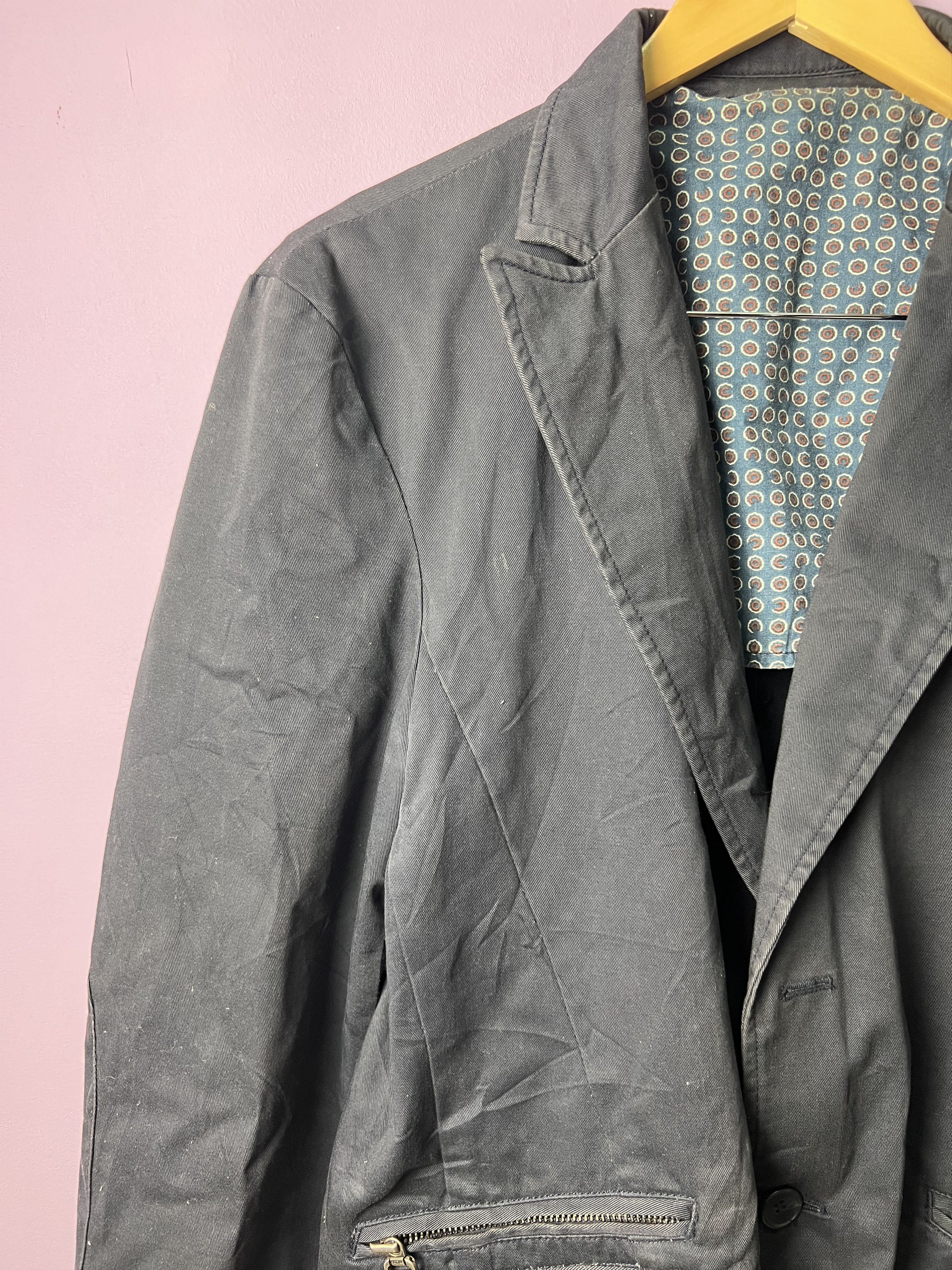 Japanese Brand 🔥Vintage Bottle Elbow Patch Casual Blazers Size US S / EU 44-46 / 1 - 8 Thumbnail