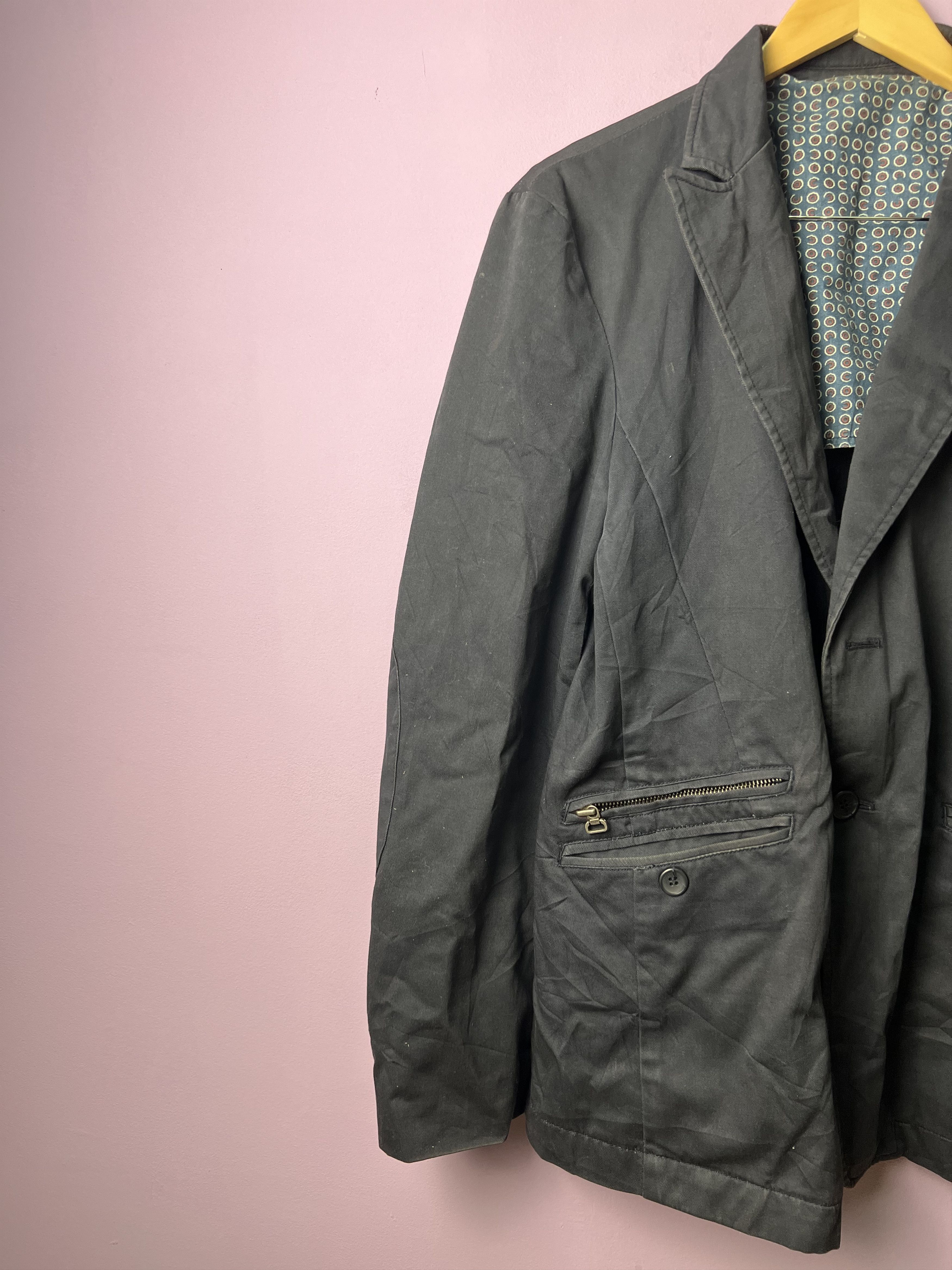 Japanese Brand 🔥Vintage Bottle Elbow Patch Casual Blazers Size US S / EU 44-46 / 1 - 4 Thumbnail