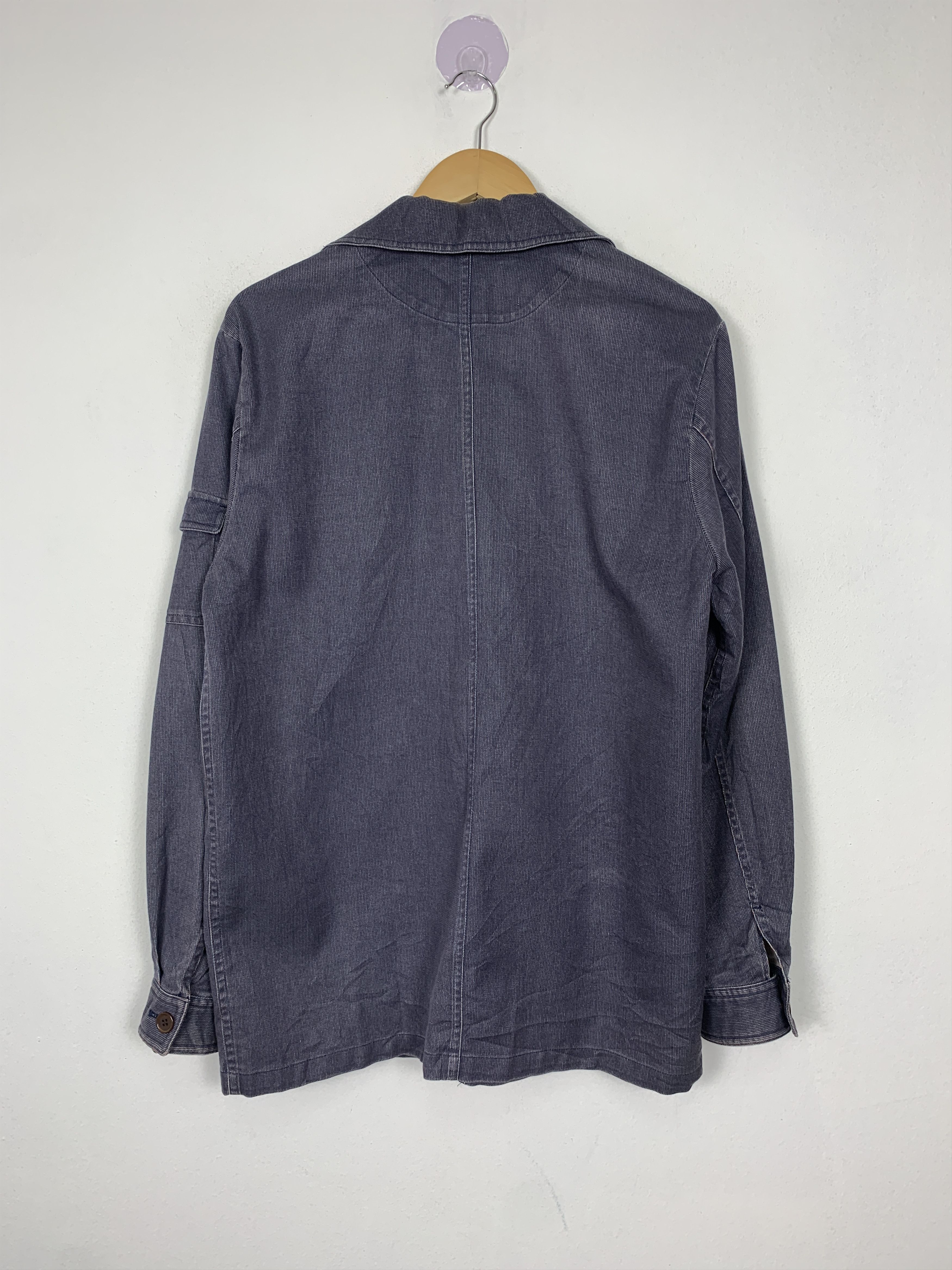 Vintage Vintage TESSUTI DI SONDRIO Workwear Blazzer Jacket J1441 Size US S / EU 44-46 / 1 - 6 Thumbnail