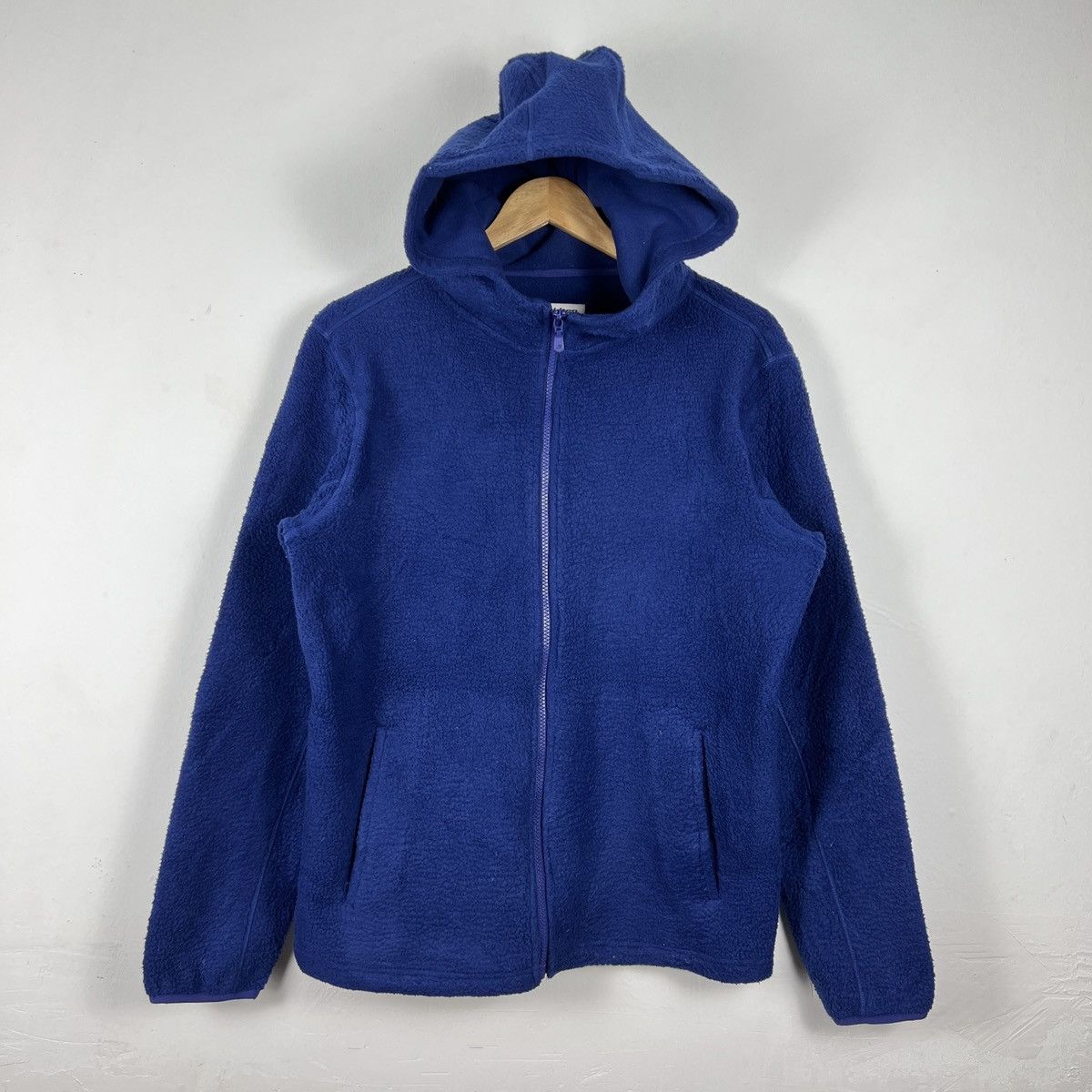 Vintage Phiten Fleece Sweater Jacket with Hoodie J0099