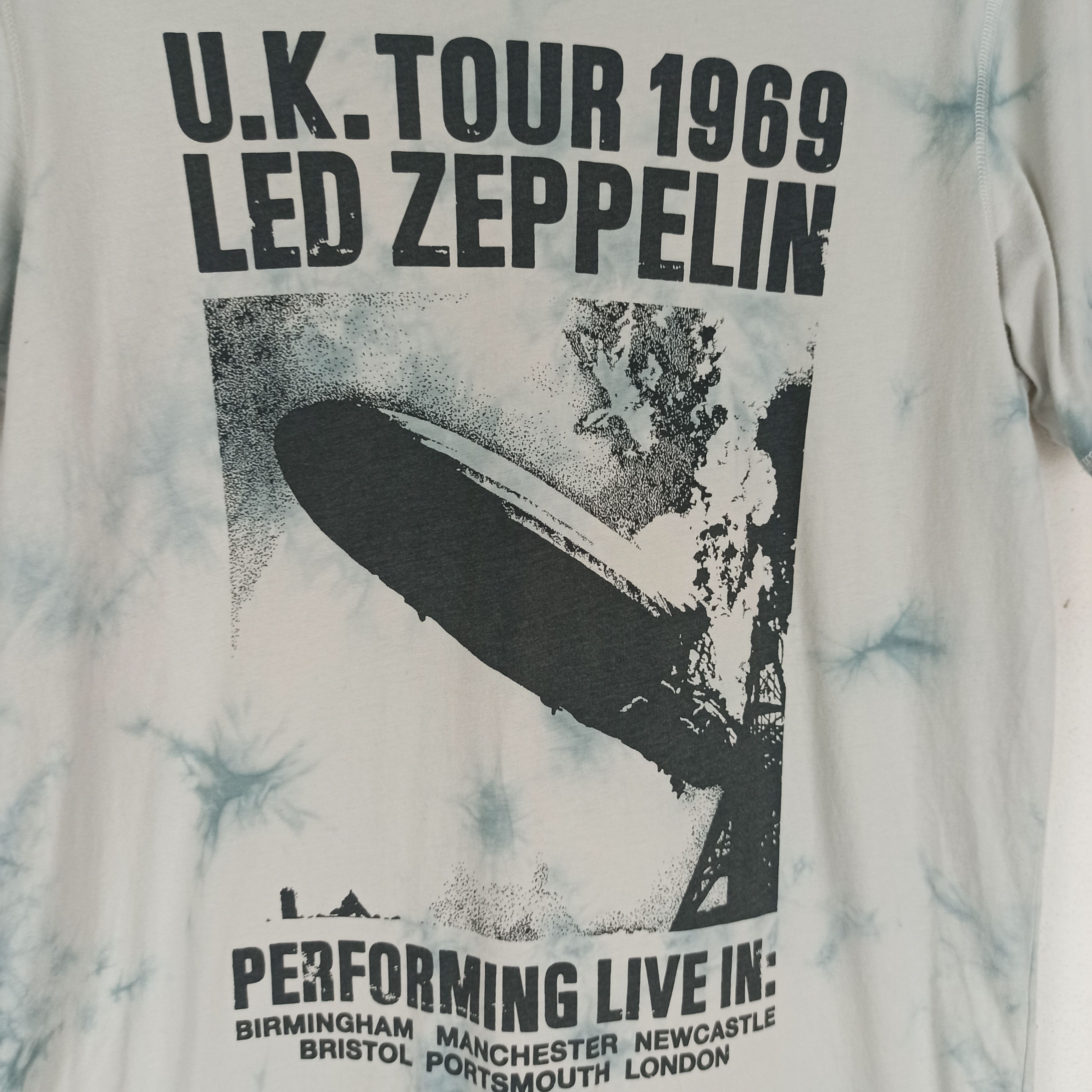 Band Tees 🔥Vintage🔥 Led Zeppelin Dye Tie X Uniqlo Size US M / EU 48-50 / 2 - 2 Thumbnail