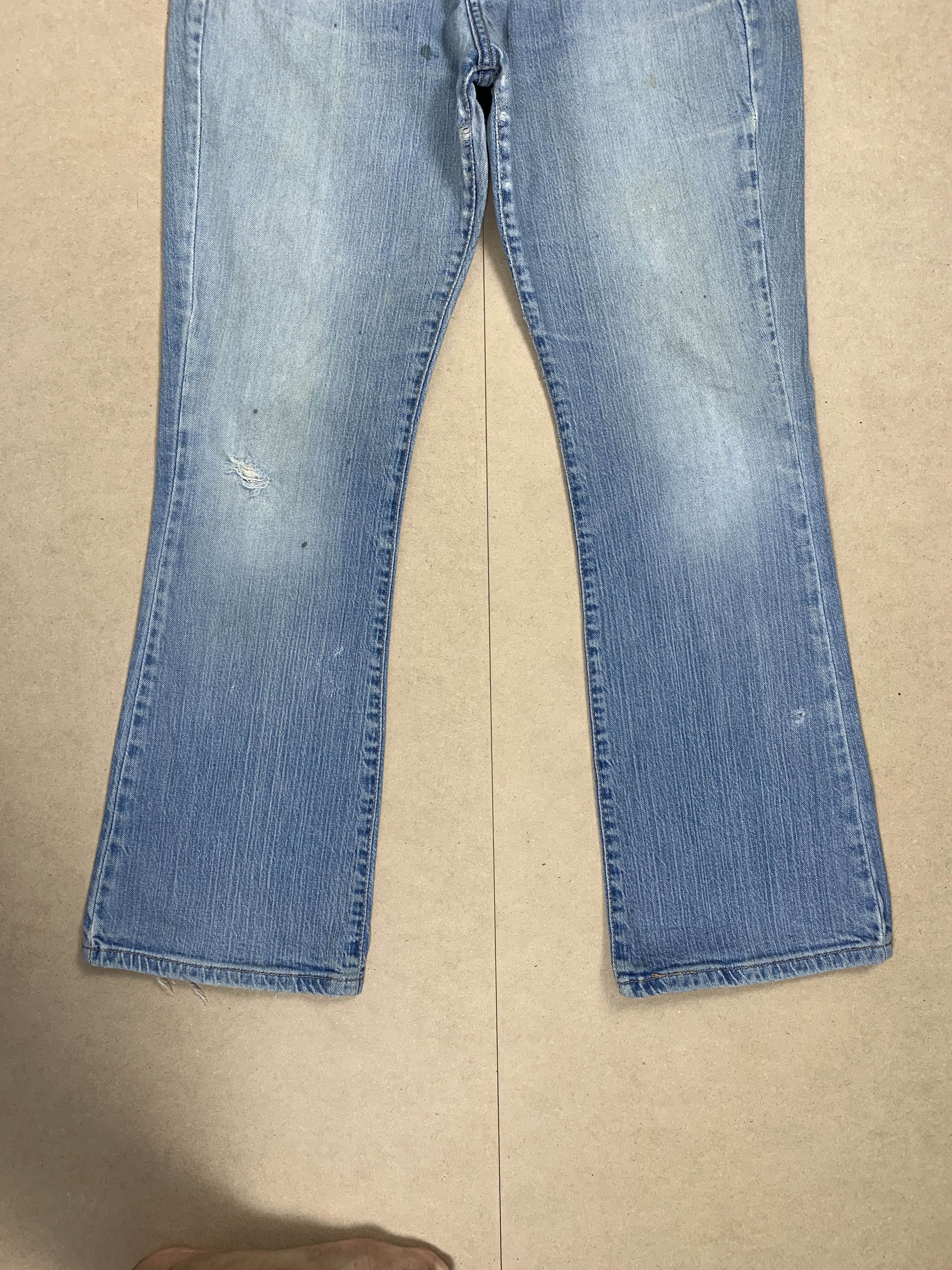 Levi's Vintage Levis 515 Boot Cut Faded Stone Wash Jeans Size US 30 / EU 46 - 5 Thumbnail