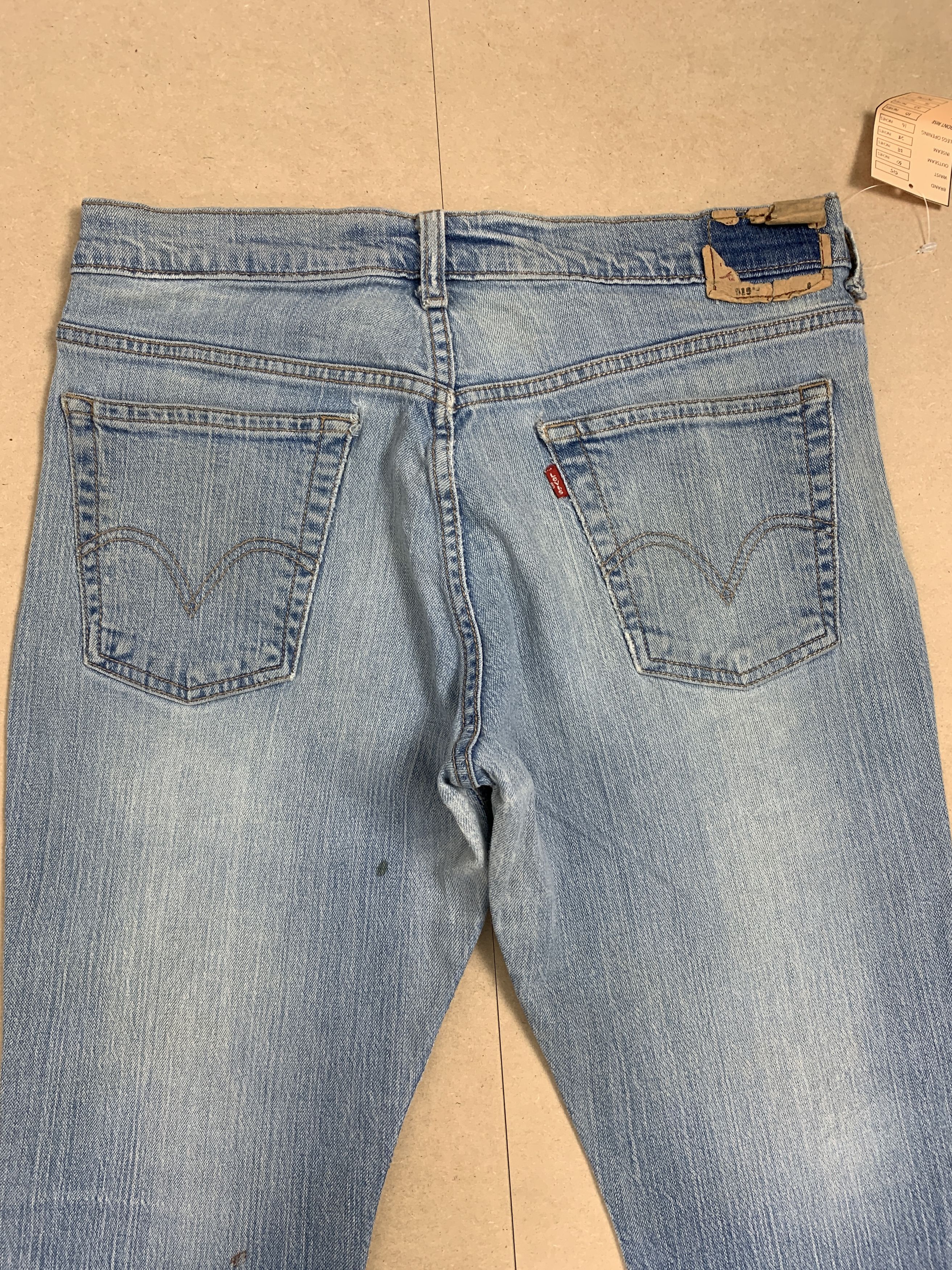 Levi's Vintage Levis 515 Boot Cut Faded Stone Wash Jeans Size US 30 / EU 46 - 8 Thumbnail