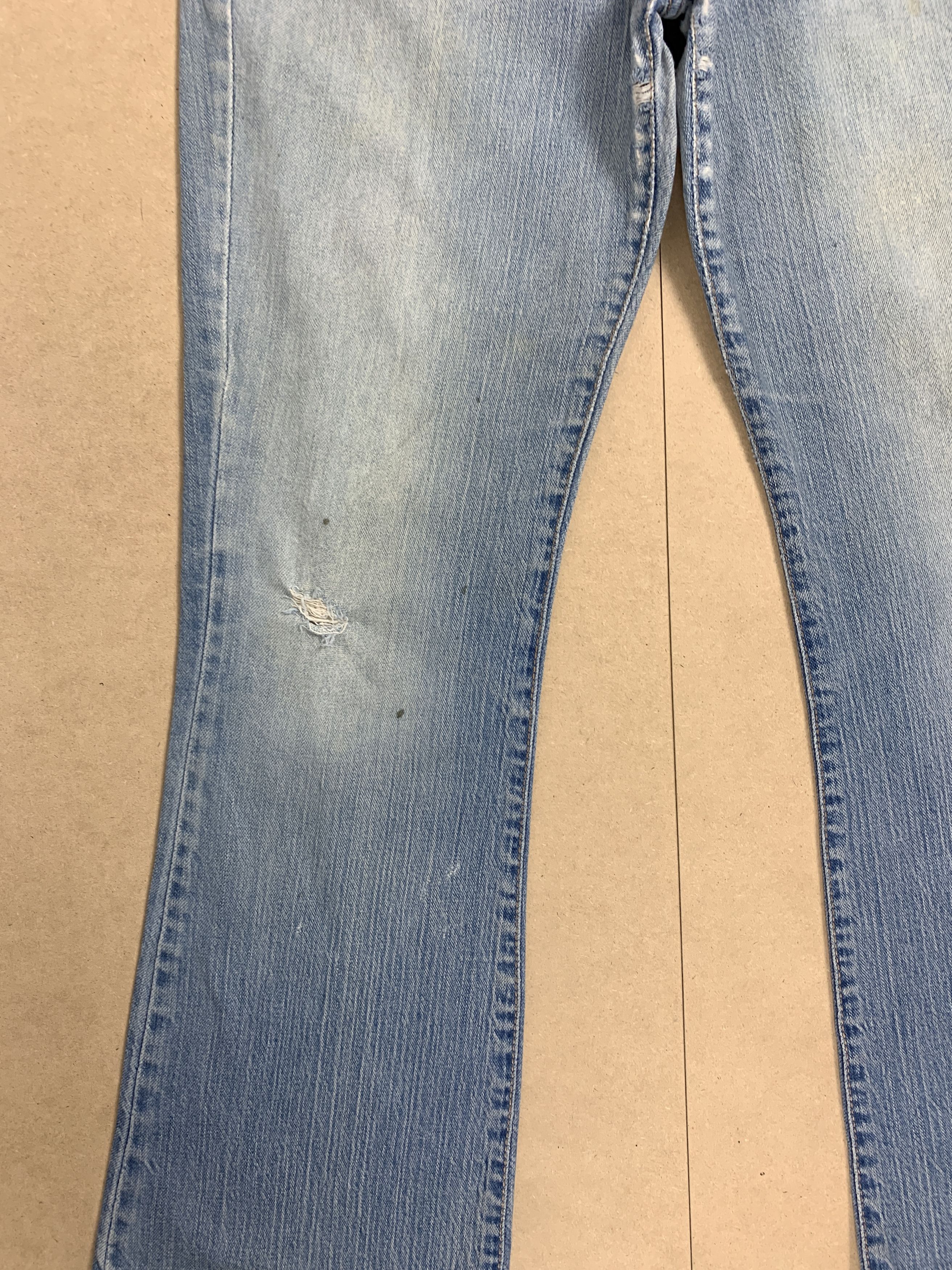 Levi's Vintage Levis 515 Boot Cut Faded Stone Wash Jeans Size US 30 / EU 46 - 3 Thumbnail