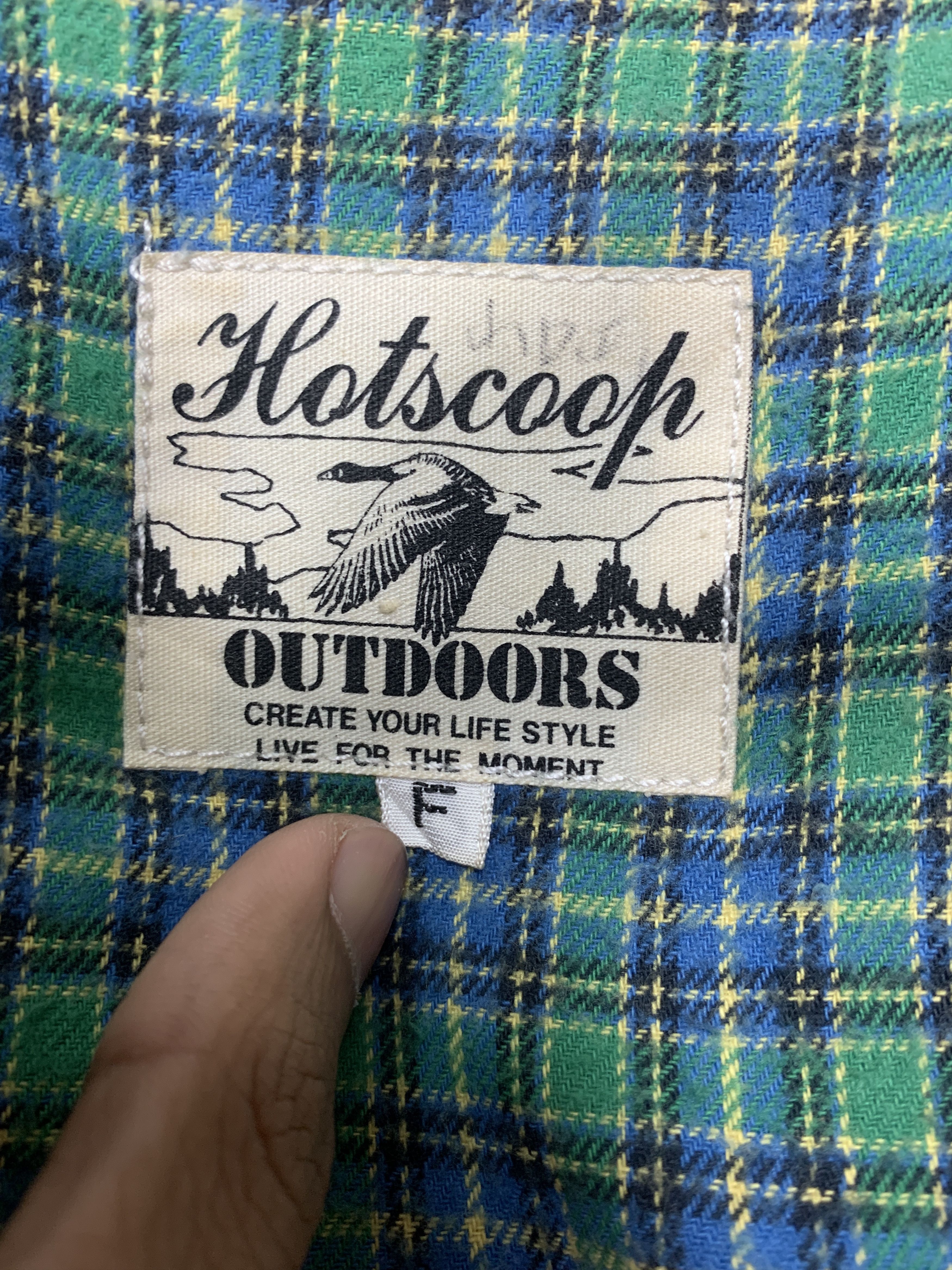 Japanese Brand Vintage Hotscoor Jacket Double Lining Checkered J0740 Size US S / EU 44-46 / 1 - 12 Thumbnail
