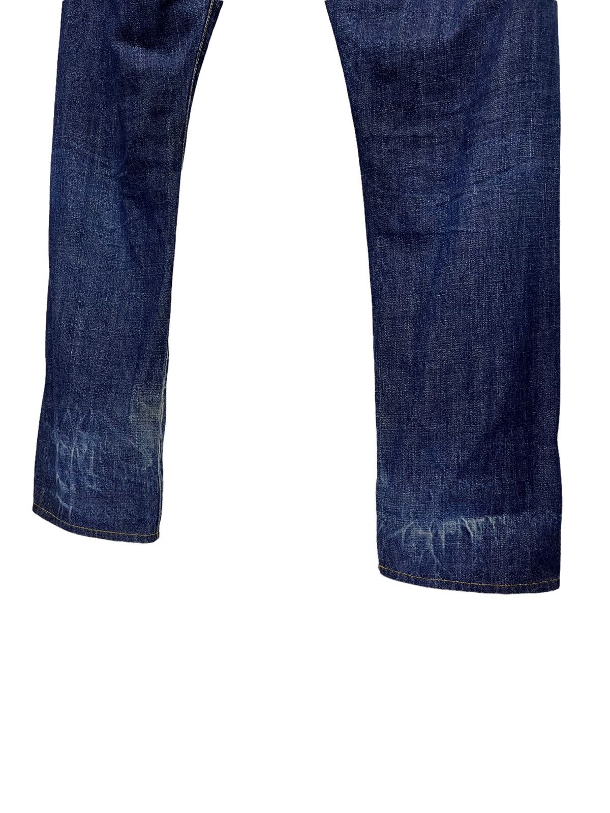CABANE de ZUCCa 🔥Designer CABANE DE ZUCCA A-Net Distressed Selvedge Denim Size US 31 - 6 Thumbnail