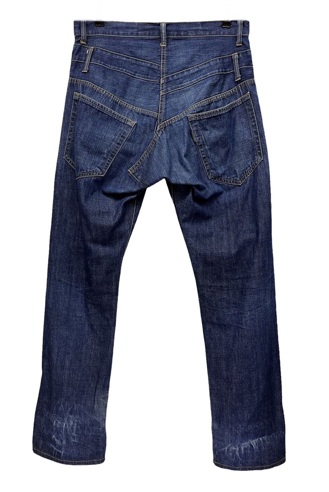 CABANE de ZUCCa 🔥Designer CABANE DE ZUCCA A-Net Distressed Selvedge Denim Size US 31 - 5 Thumbnail