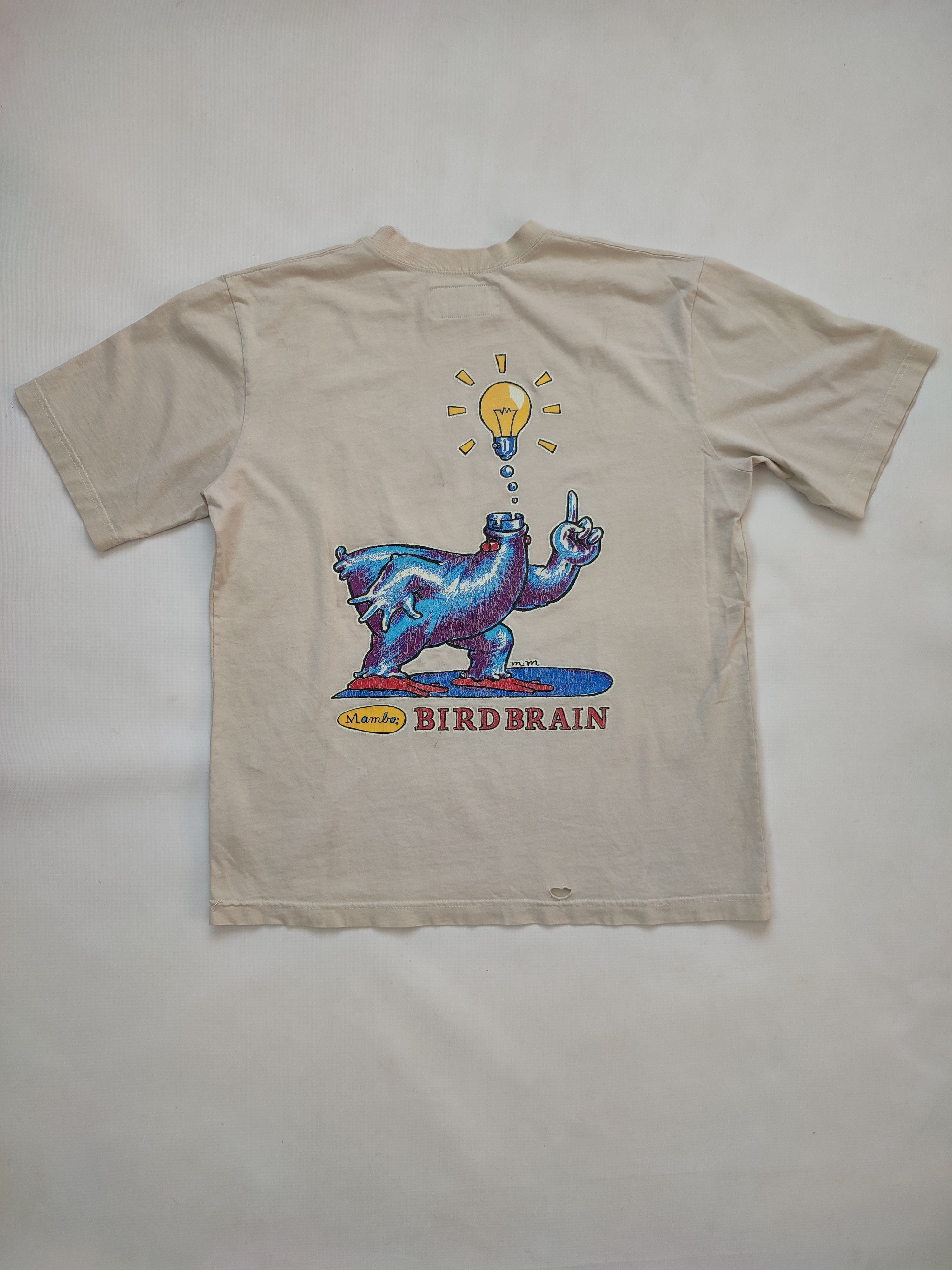 Mambo Rare Vintage '98 Mambo Bird Brain t-shirt Size US L / EU 52-54 / 3 - 9 Thumbnail