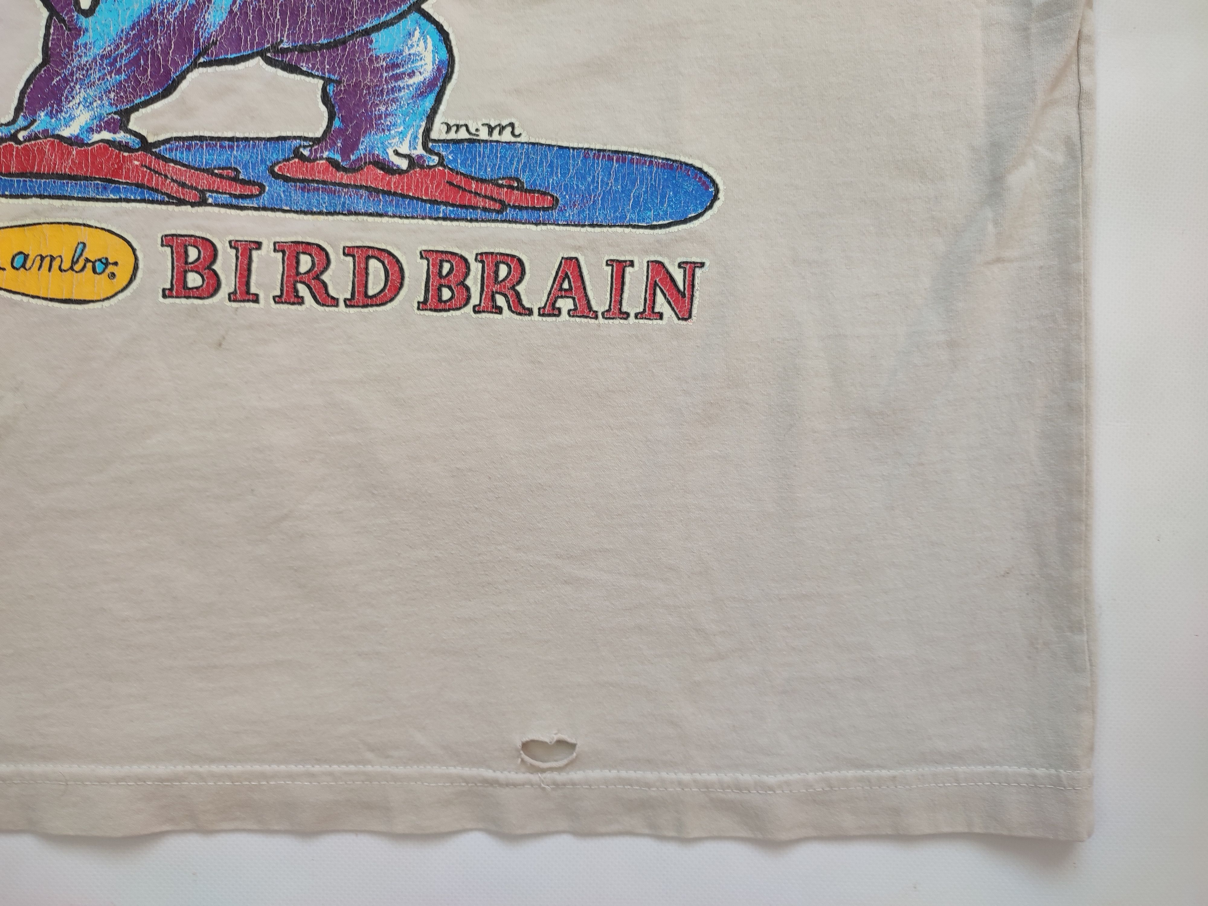 Mambo Rare Vintage '98 Mambo Bird Brain t-shirt Size US L / EU 52-54 / 3 - 7 Thumbnail