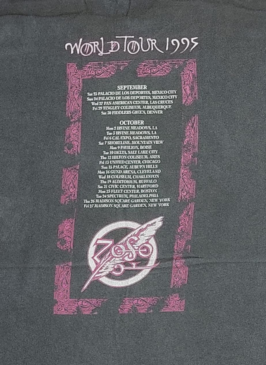 Band Tees × Vintage vintage tee B16 Jimmy Page Robert Plant Size US L / EU 52-54 / 3 - 4 Thumbnail