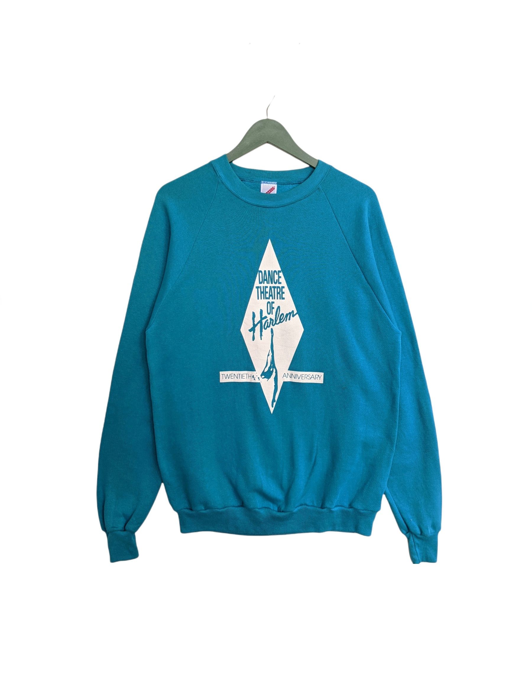 image of Jerzees x Made In USA Dance Theatre Of Harlem Twentieth Anniversary Sweatshirt in Blue (Size XL)