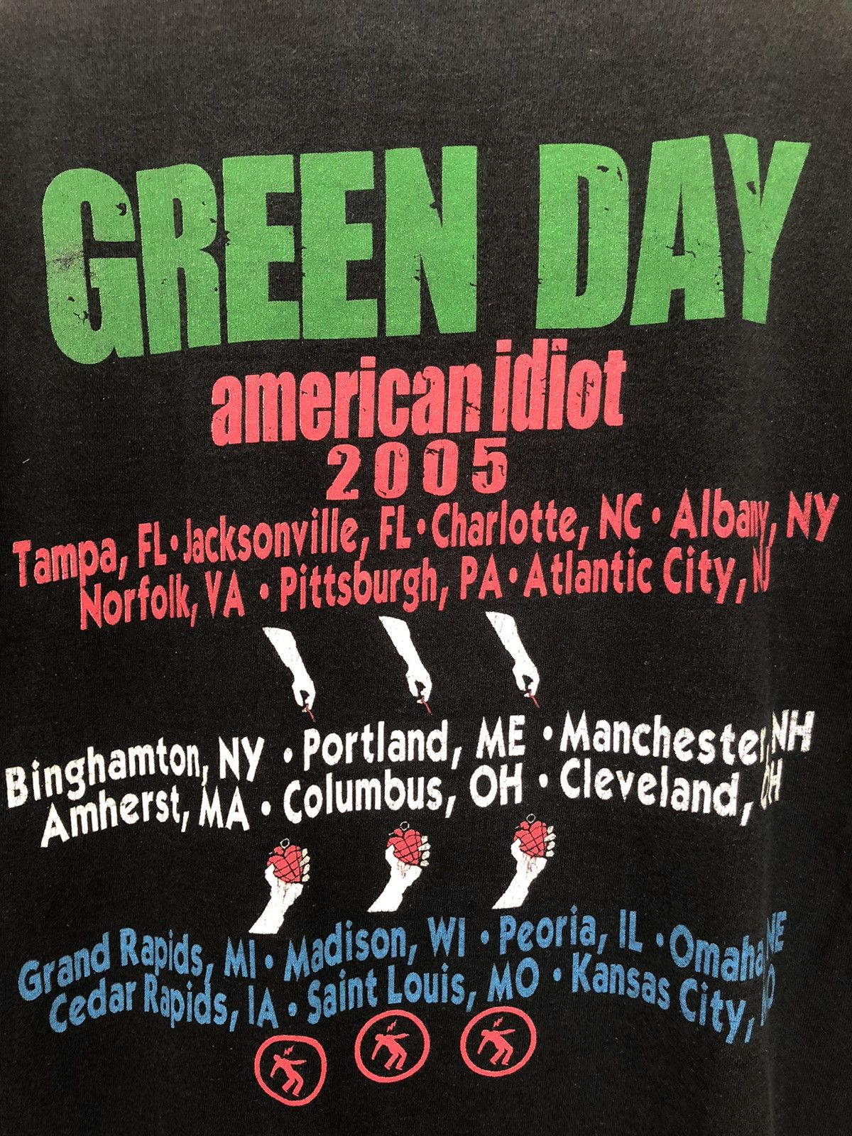 Band Tees Green Day Size US M / EU 48-50 / 2 - 4 Thumbnail
