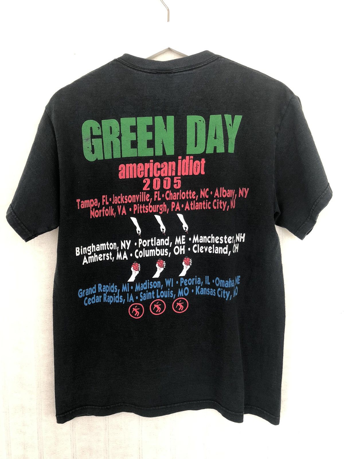 Band Tees Green Day Size US M / EU 48-50 / 2 - 3 Thumbnail