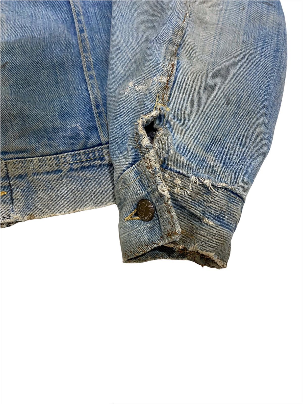 Lee 1970S UNION MADE LEE STORM RIDER DENIM JACKET Size US M / EU 48-50 / 2 - 18 Thumbnail