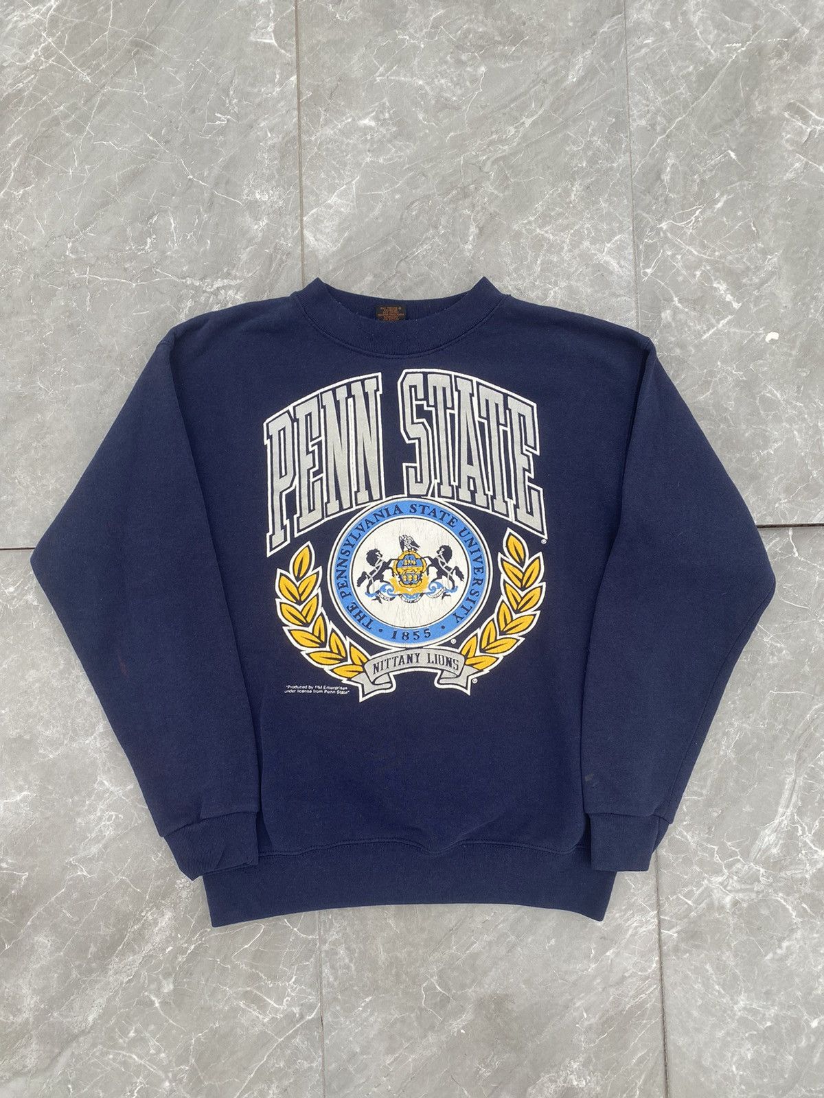 Vintage Vintage Penn State Big Logo Sweatshirt Size US L / EU 52-54 / 3 - 1 Thumbnail