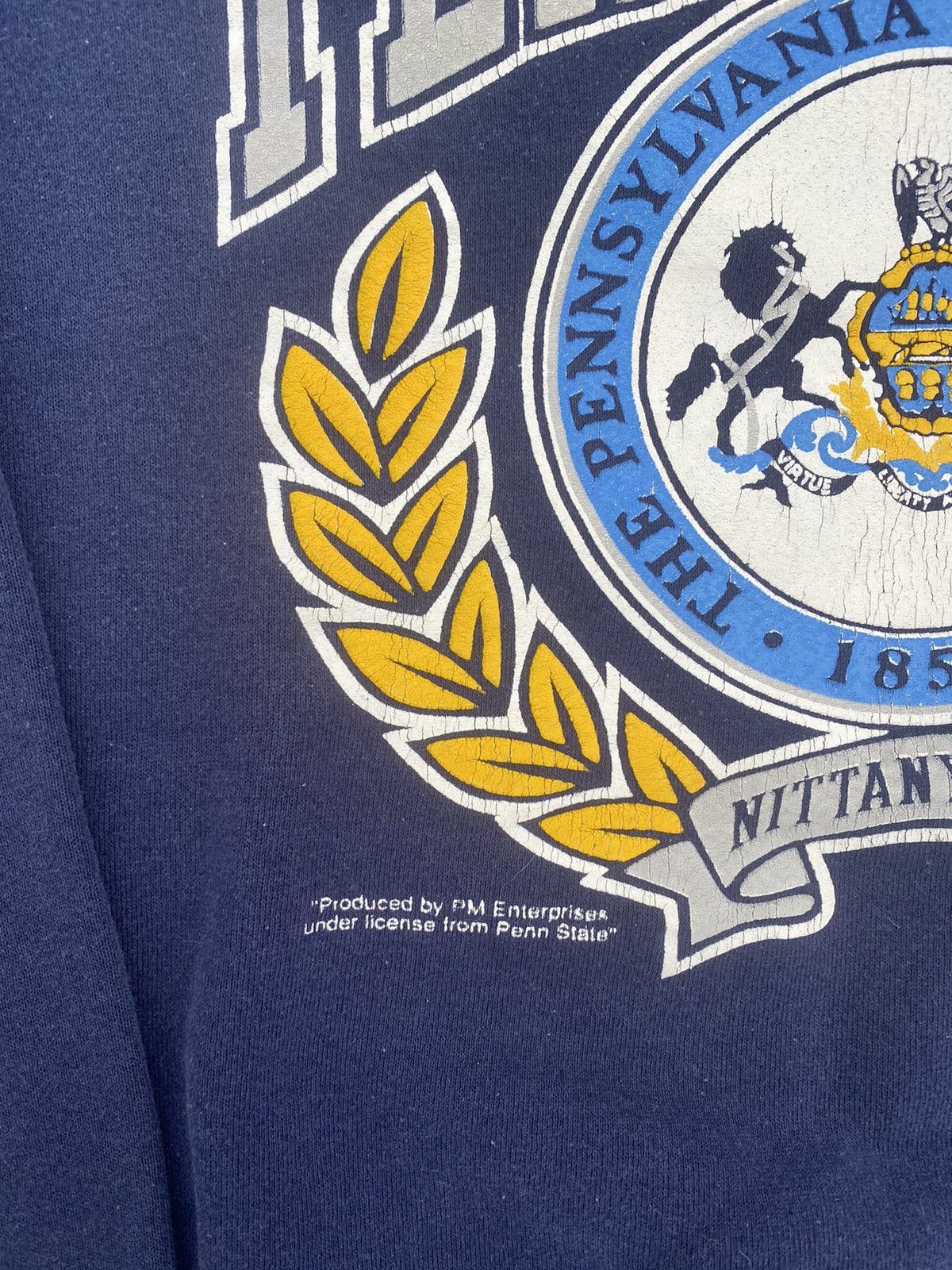 Vintage Vintage Penn State Big Logo Sweatshirt Size US L / EU 52-54 / 3 - 3 Thumbnail