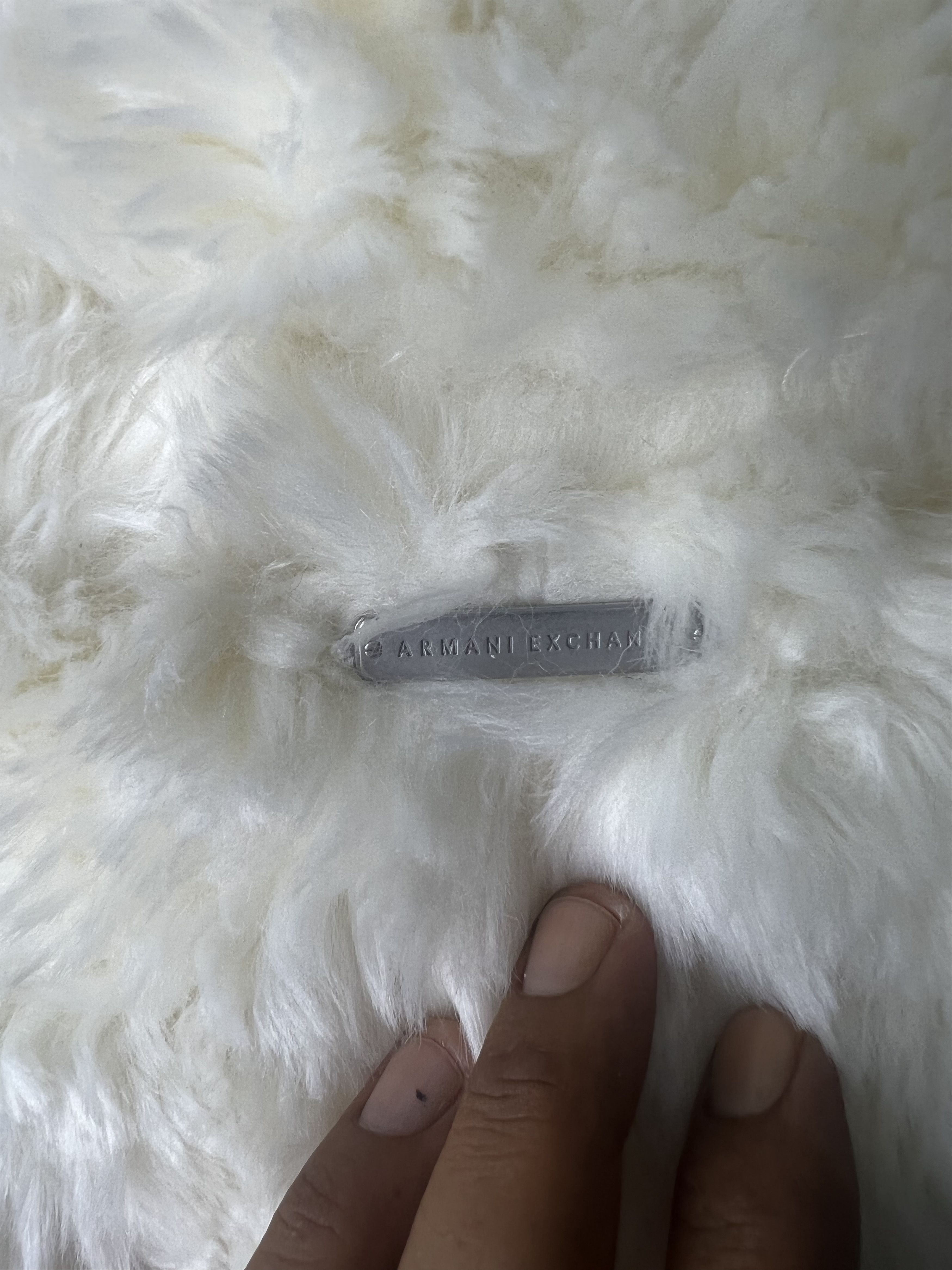 Armani Exchange 🔥Vintage Armani Exchange Faux Fur Zipper Jackets Size M / US 6-8 / IT 42-44 - 15 Thumbnail