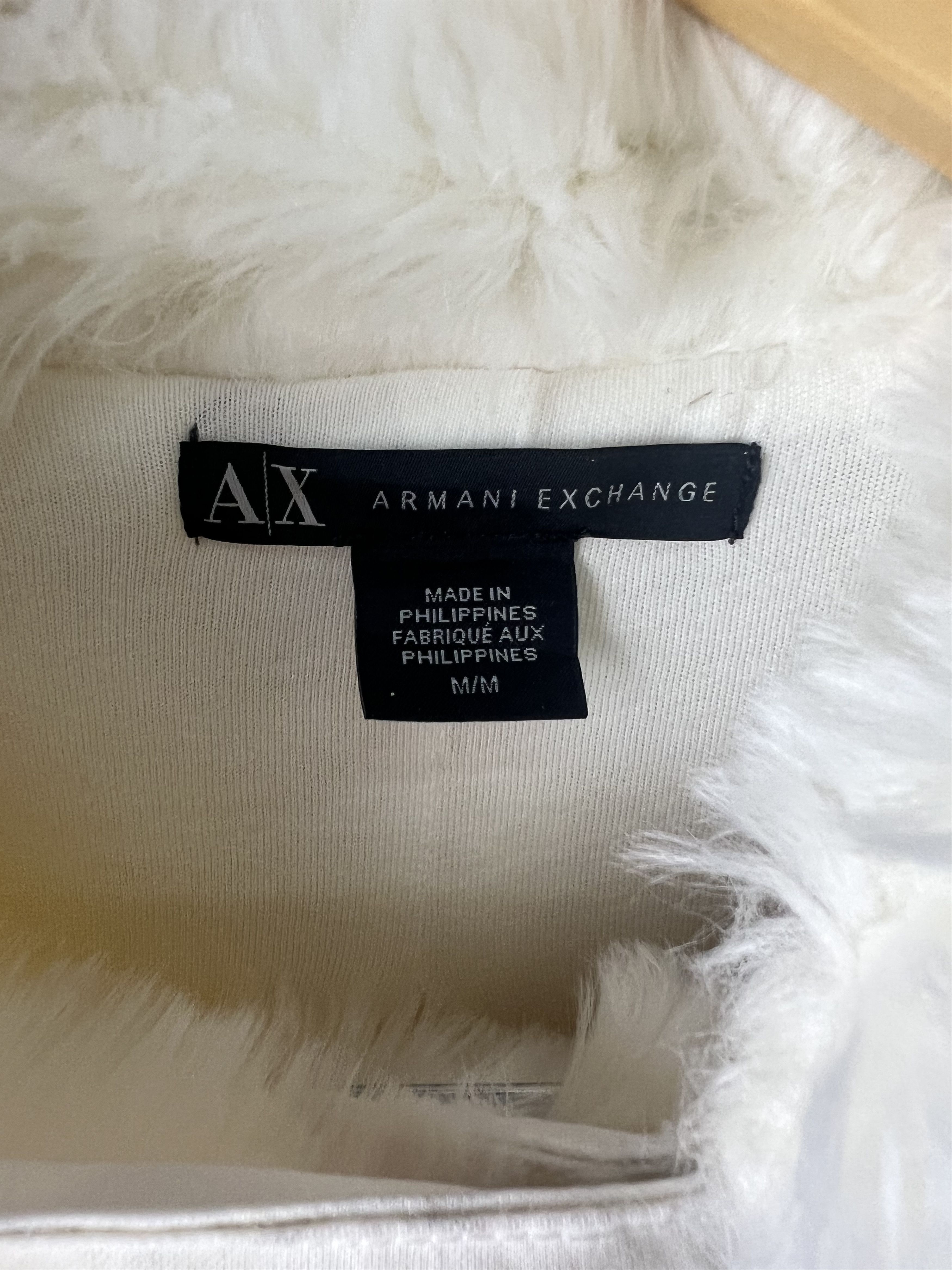 Armani Exchange 🔥Vintage Armani Exchange Faux Fur Zipper Jackets Size M / US 6-8 / IT 42-44 - 14 Thumbnail