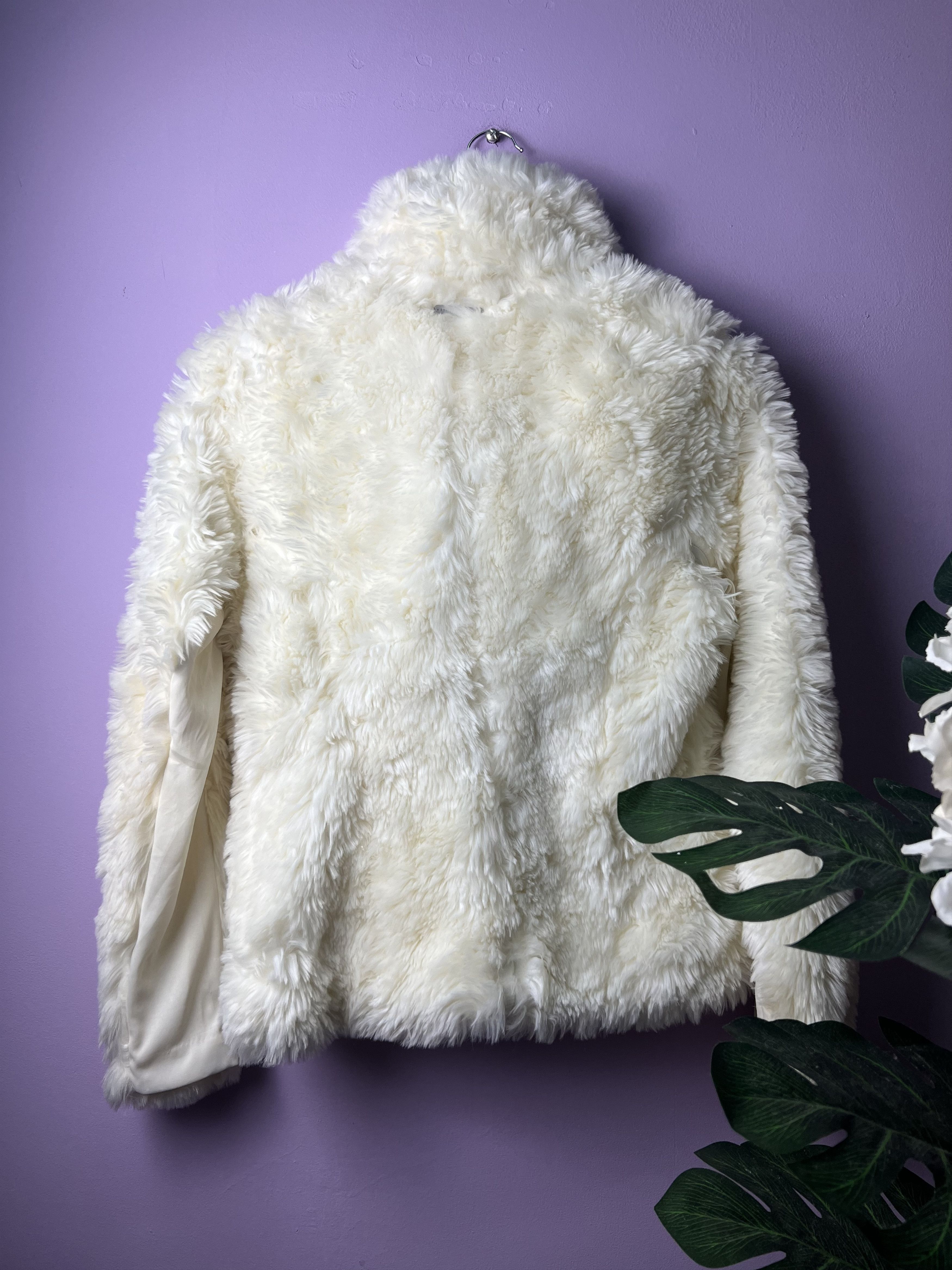 Armani Exchange 🔥Vintage Armani Exchange Faux Fur Zipper Jackets Size M / US 6-8 / IT 42-44 - 11 Thumbnail