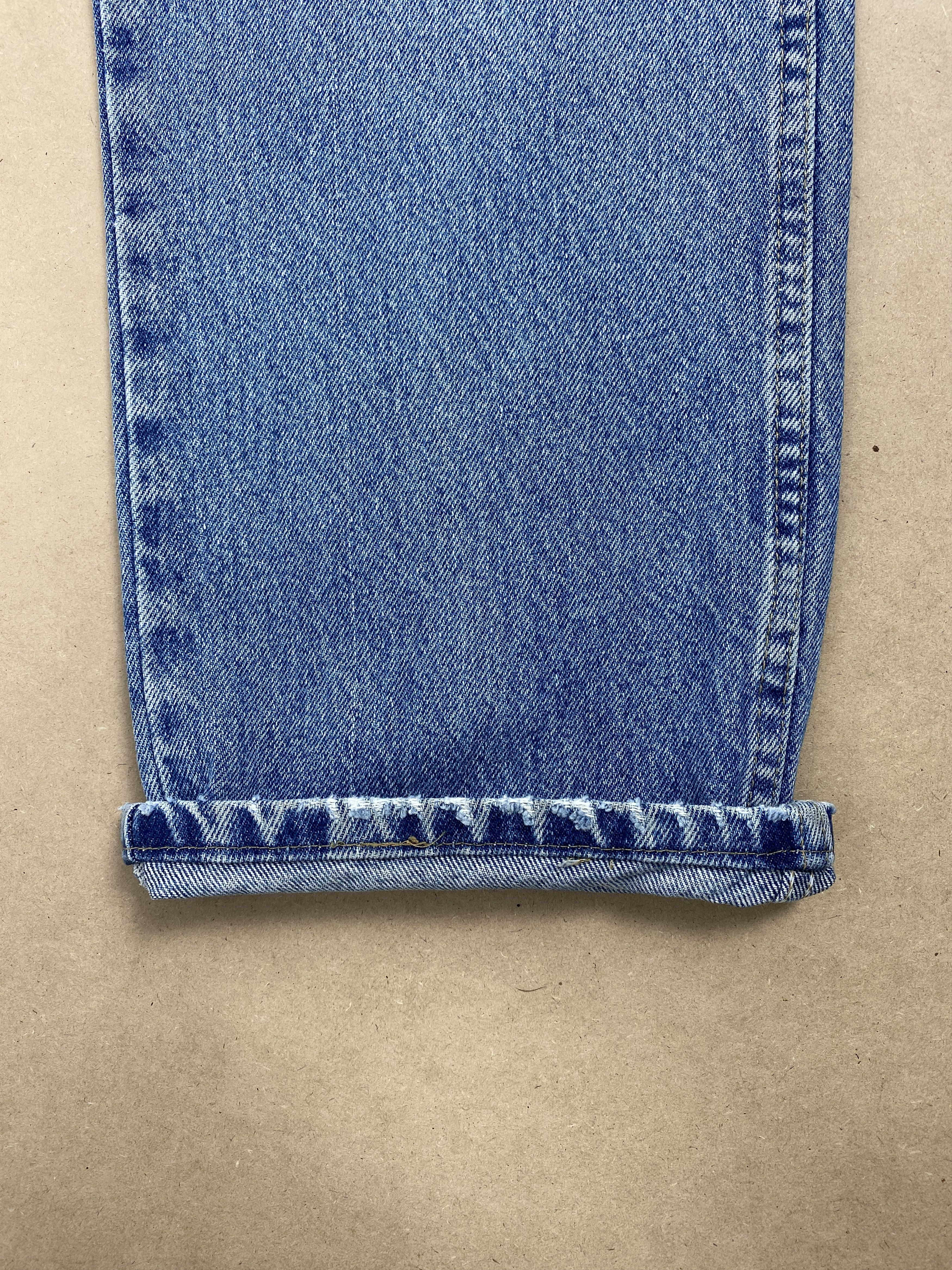 Vintage Vintage Wrangler Straight Cut Faded Mid Wash Jeans Size US 34 / EU 50 - 4 Thumbnail