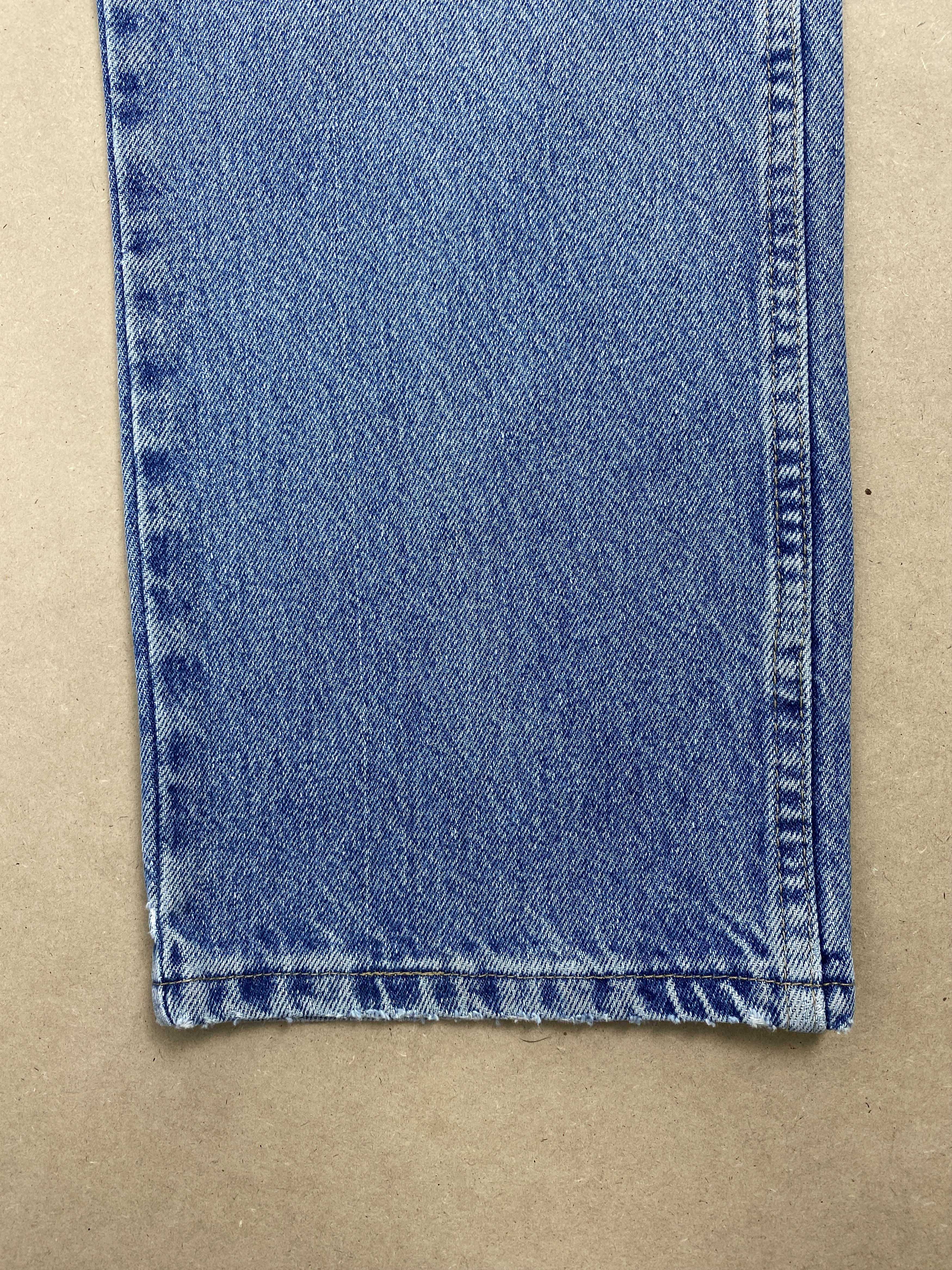 Vintage Vintage Wrangler Straight Cut Faded Mid Wash Jeans Size US 34 / EU 50 - 3 Thumbnail