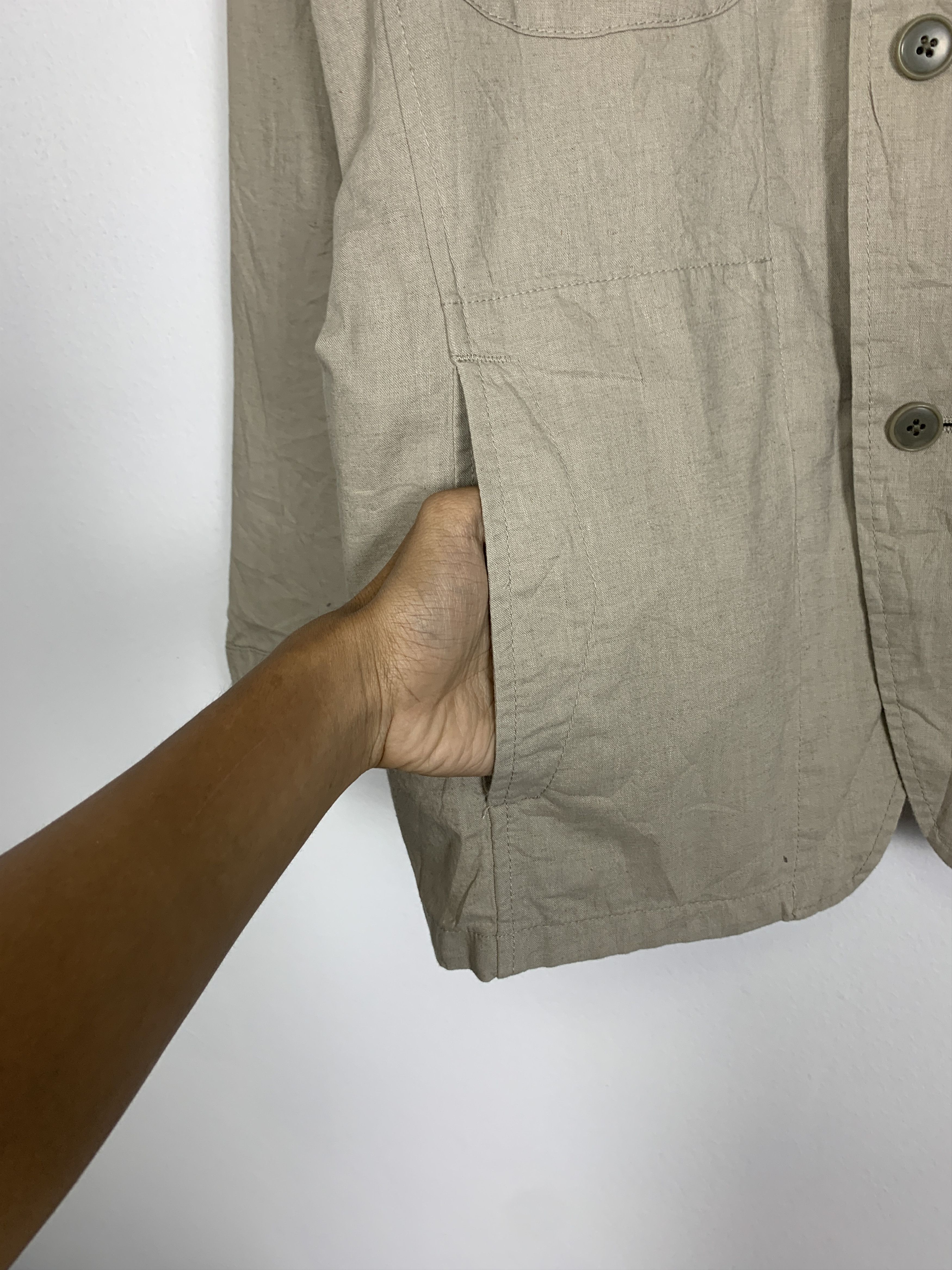 Japanese Brand UNIQLO Cotton Button Up Jacket Size US S / EU 44-46 / 1 - 2 Thumbnail