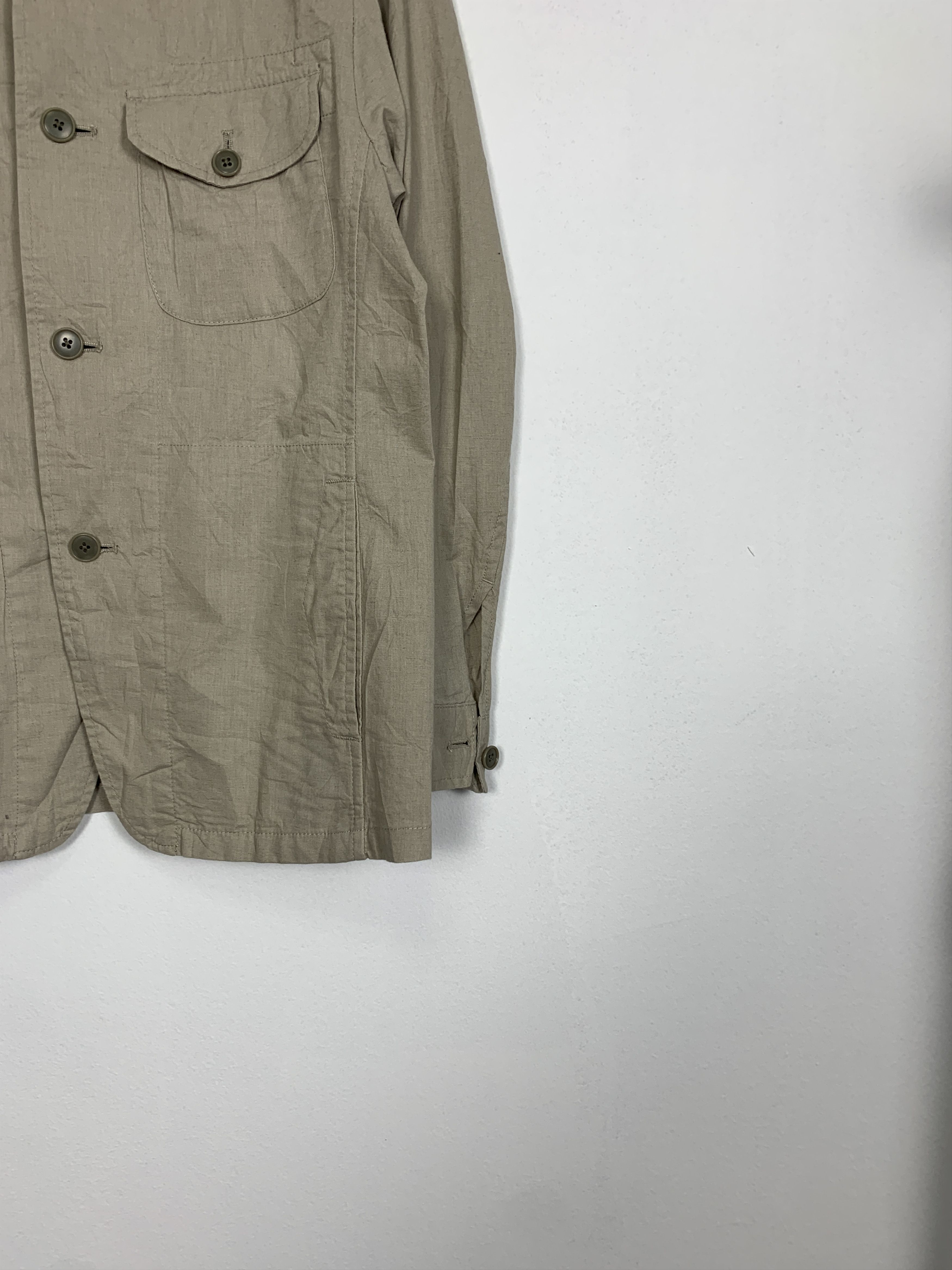 Japanese Brand UNIQLO Cotton Button Up Jacket Size US S / EU 44-46 / 1 - 5 Thumbnail