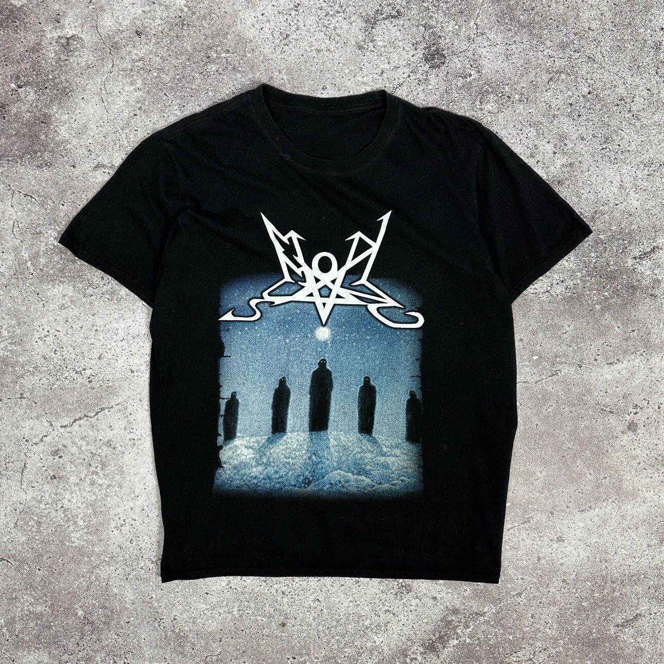 Band Tees Vintage Y2K Summoning Nightshades Forest Black metal tee Size US L / EU 52-54 / 3 - 1 Thumbnail