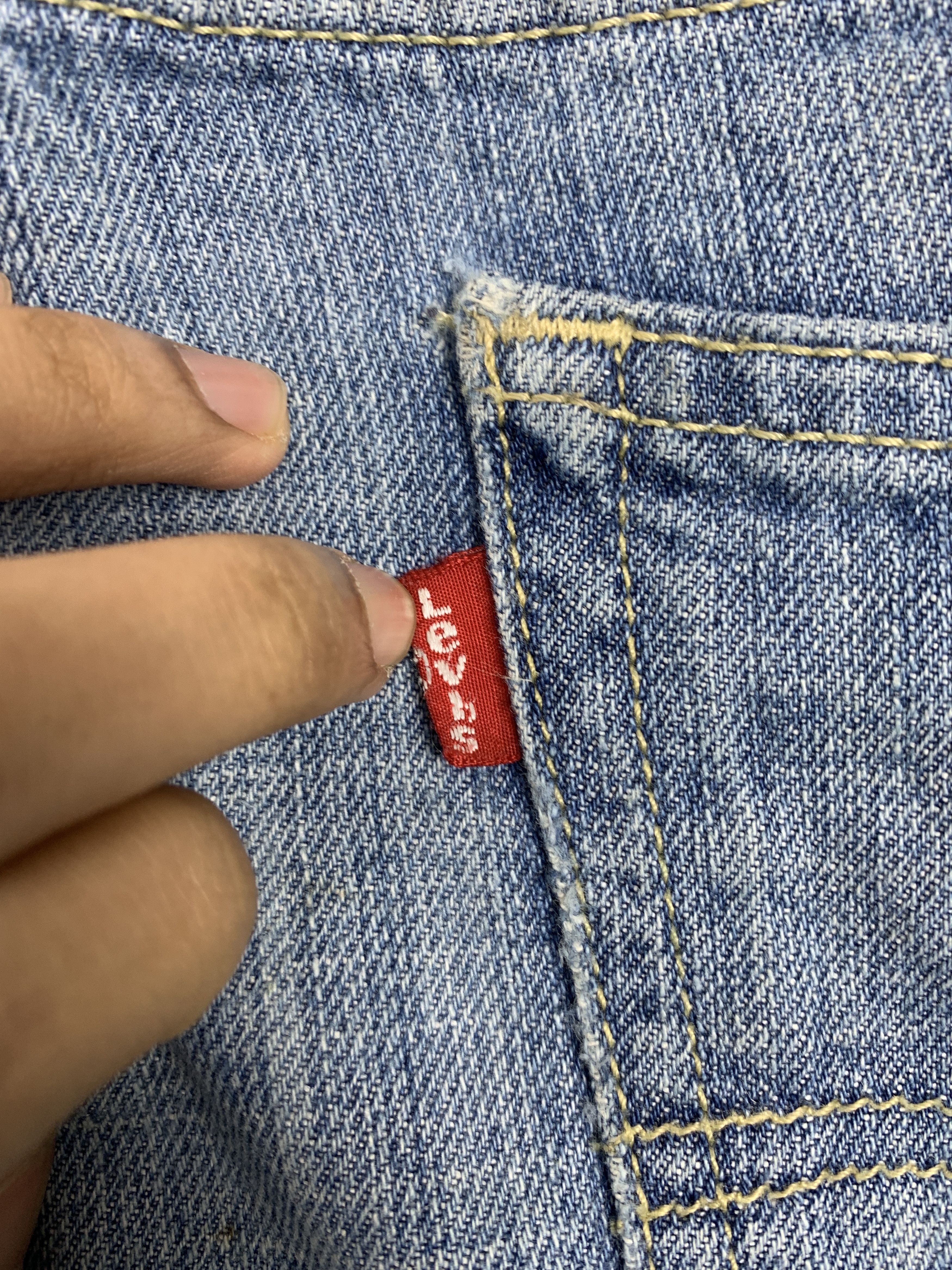 Levi's × Levi's Vintage Clothing × Vintage Vintage Levi's 559 Faded Distressed Blue Jeans Size US 36 / EU 52 - 9 Thumbnail