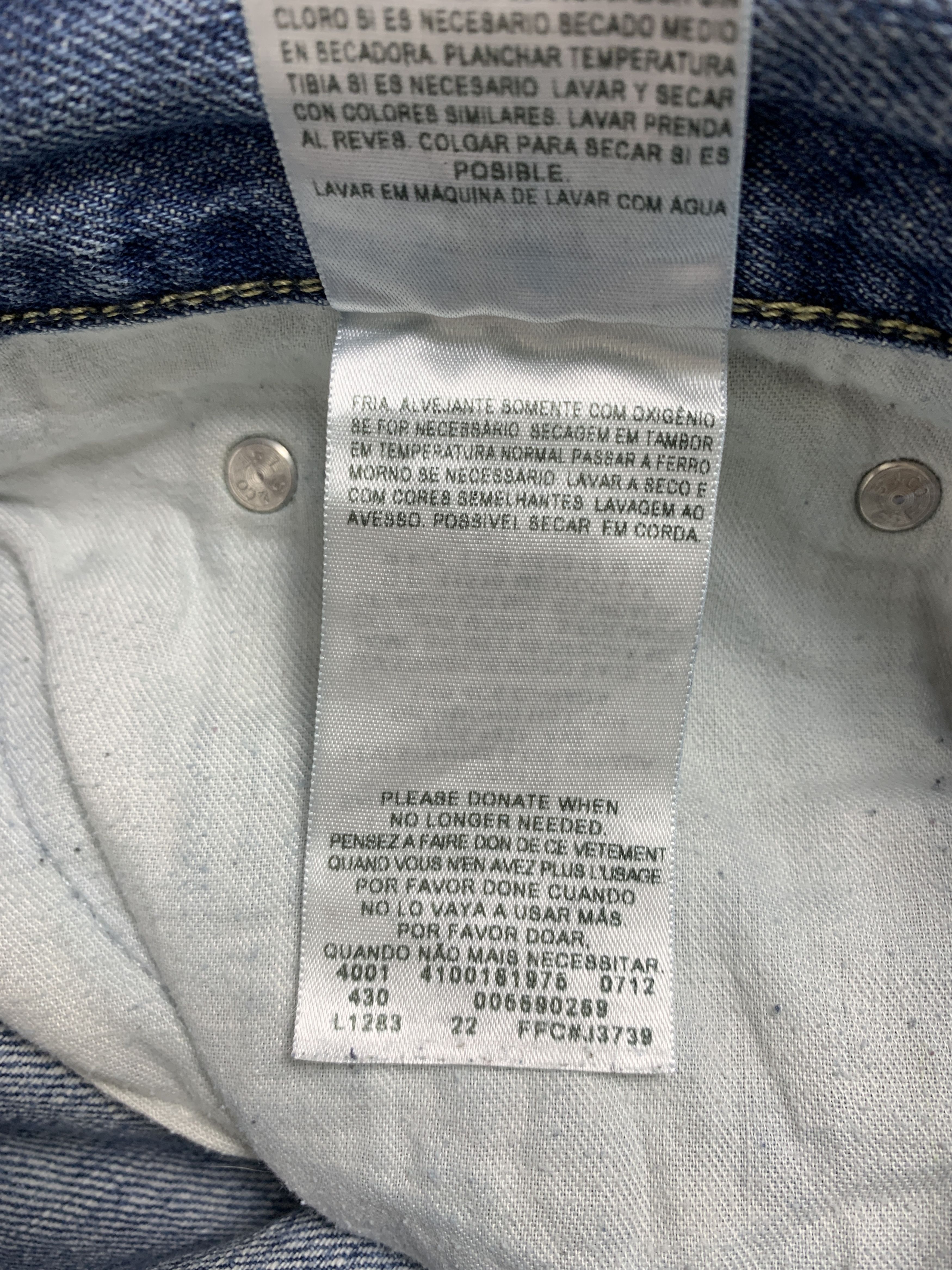 Levi's × Levi's Vintage Clothing × Vintage Vintage Levi's 559 Faded Distressed Blue Jeans Size US 36 / EU 52 - 12 Thumbnail