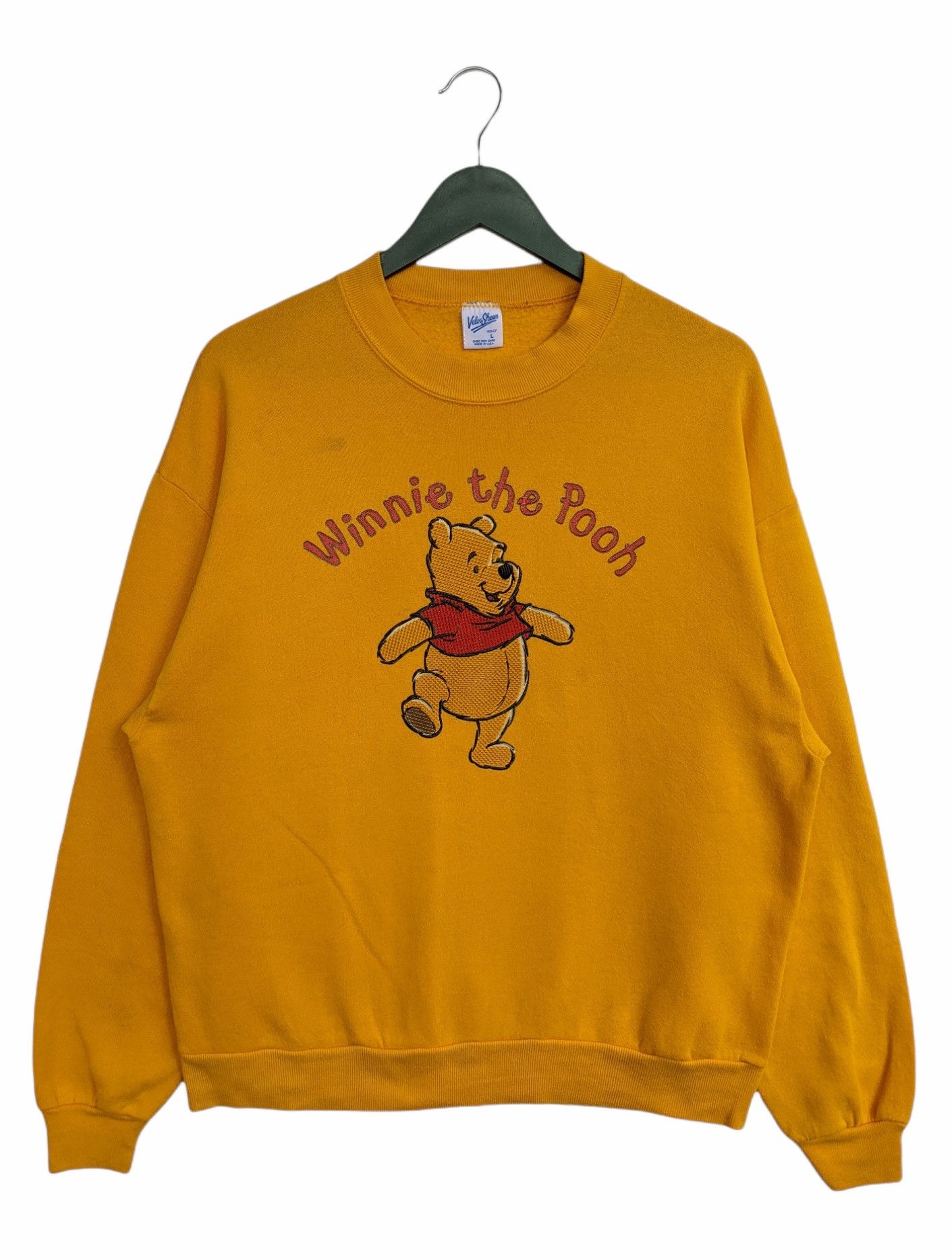 Disney Vintage Winnie The Pooh Sweatshirt Size US L / EU 52-54 / 3 - 1 Thumbnail