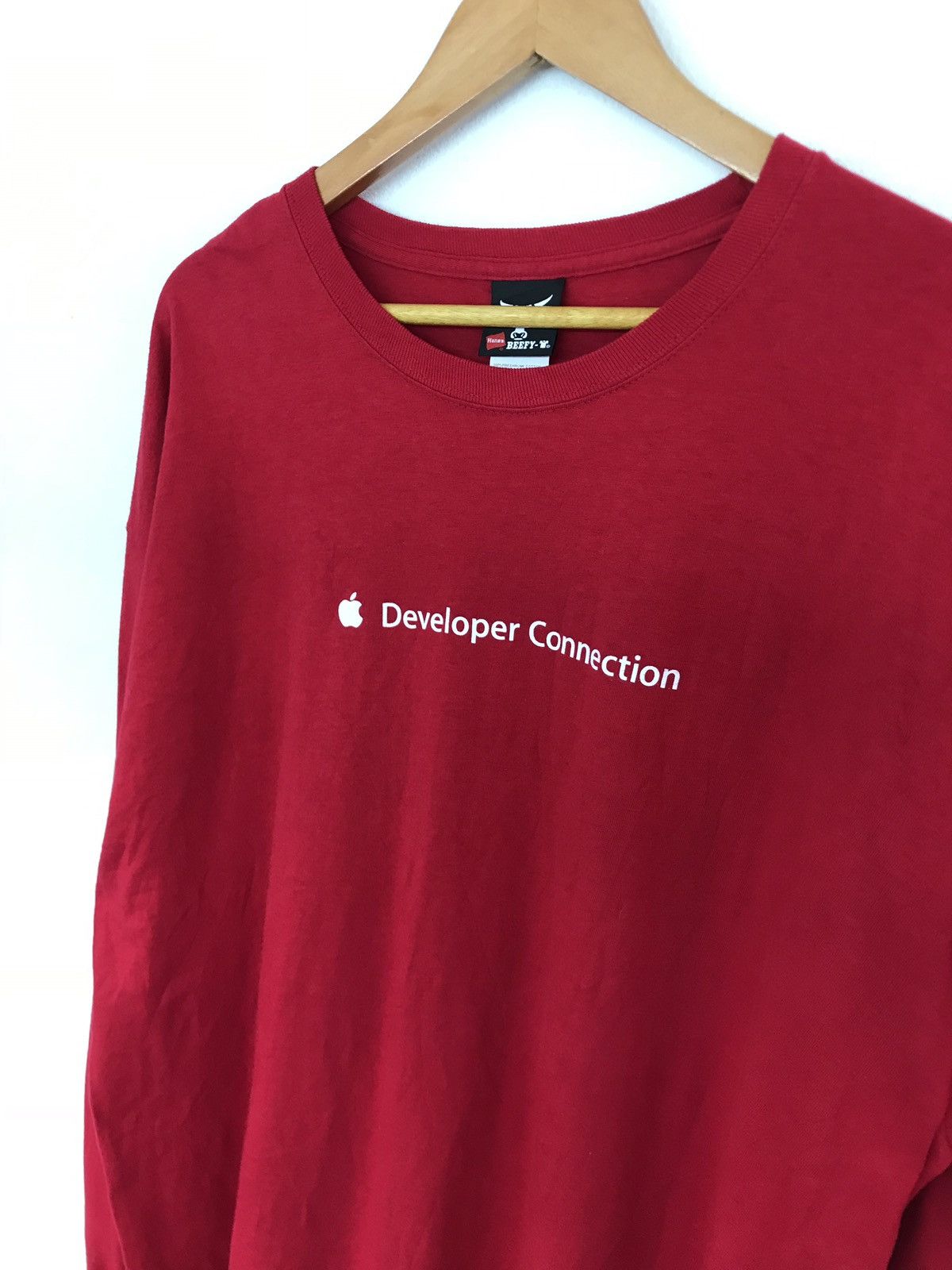 Apple × Vintage Vintage Apple Developer Connection Long Sleeve Shirt Size US XL / EU 56 / 4 - 3 Thumbnail