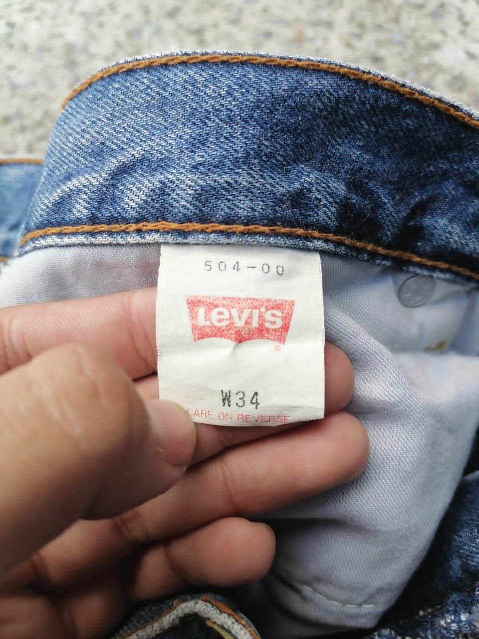 Japanese Brand × Levi's × Levi's Vintage Clothing Levi's Strauss 504 Denim Jeans Size US 34 / EU 50 - 7 Thumbnail