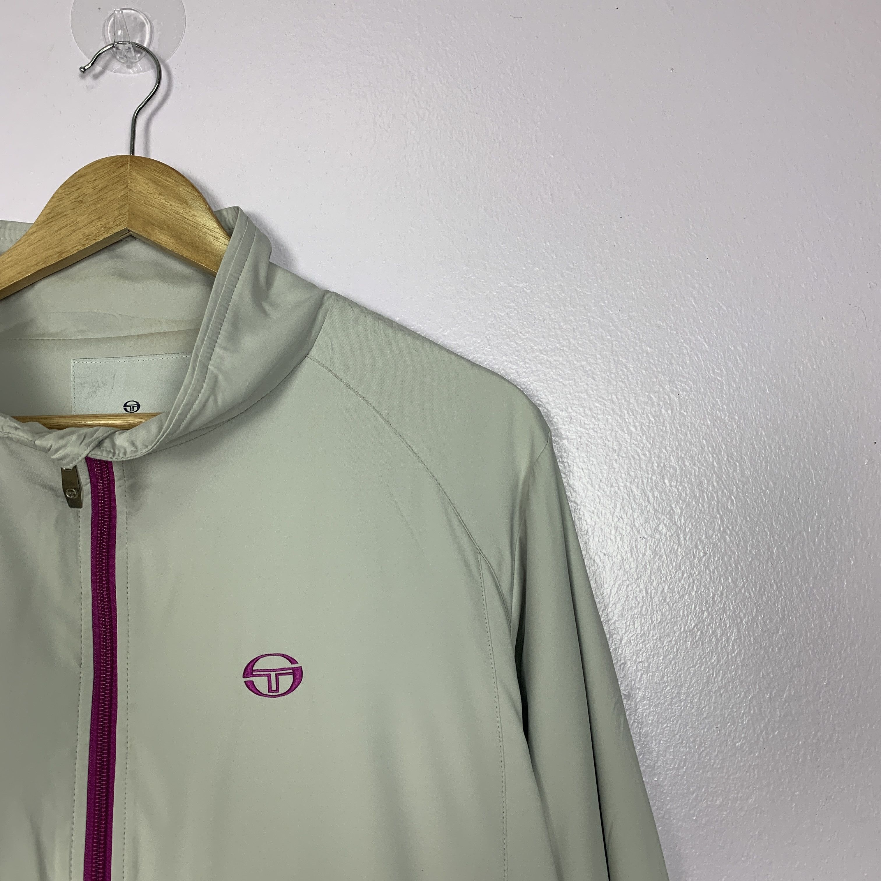 Sergio Tacchini Vintage SERGIO TACCHINI Windbreaker Zip Up Jacket Size US S / EU 44-46 / 1 - 4 Thumbnail
