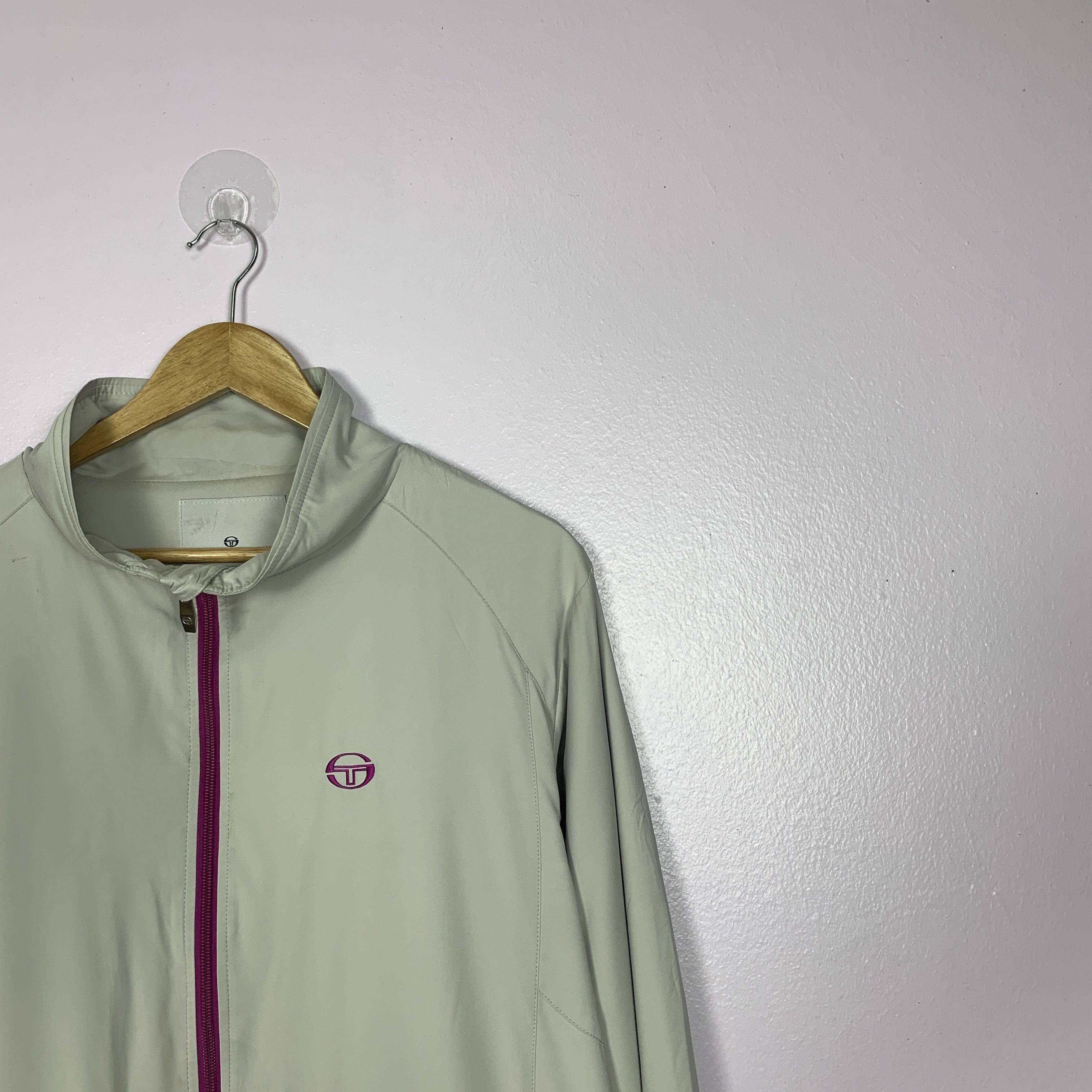 Sergio Tacchini Vintage SERGIO TACCHINI Windbreaker Zip Up Jacket Size US S / EU 44-46 / 1 - 5 Thumbnail
