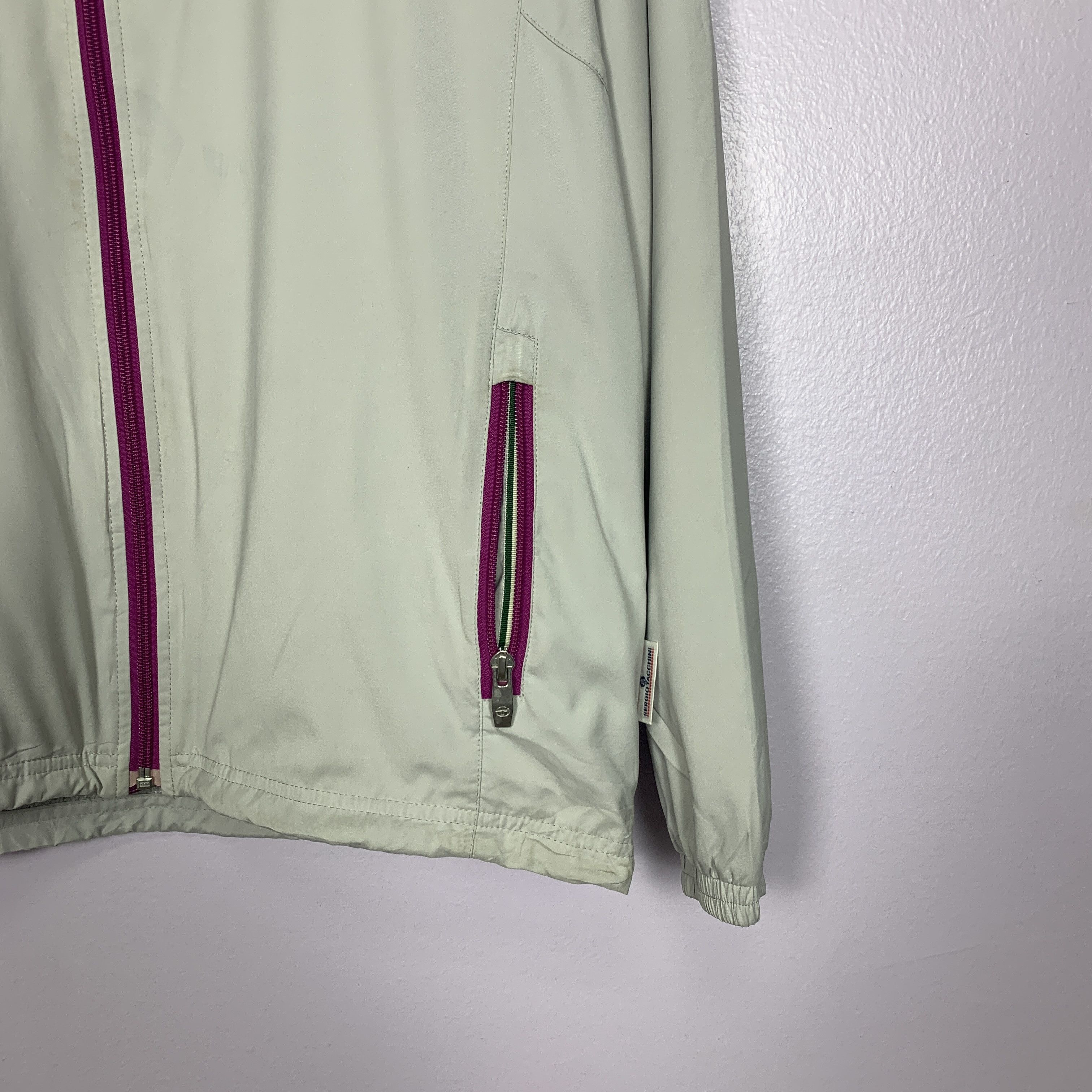 Sergio Tacchini Vintage SERGIO TACCHINI Windbreaker Zip Up Jacket Size US S / EU 44-46 / 1 - 6 Thumbnail