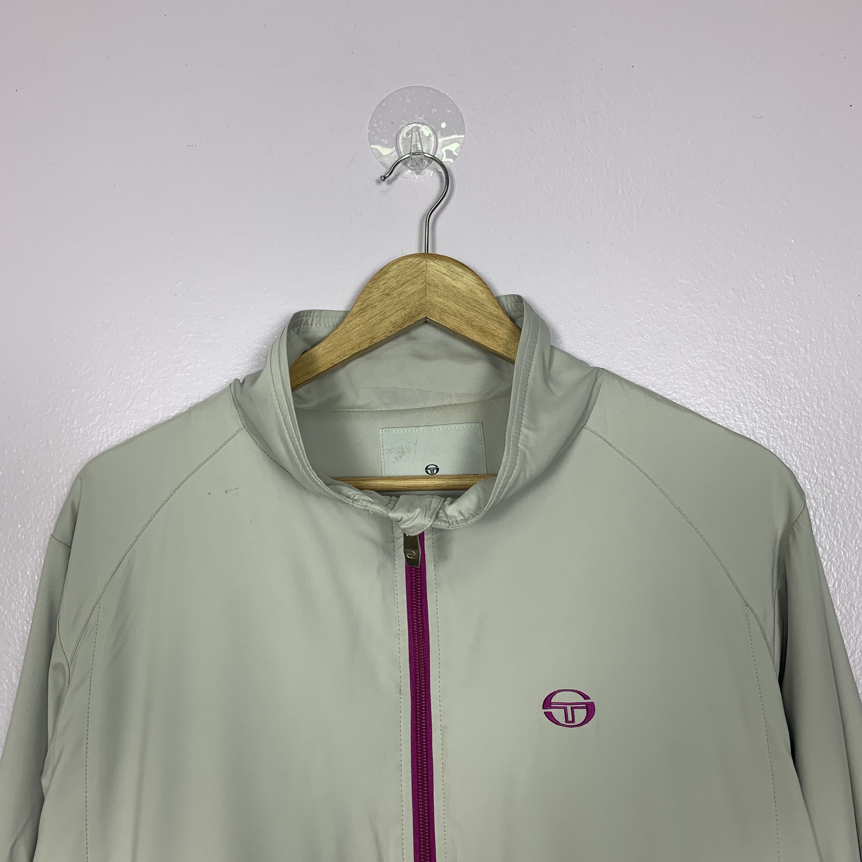 Sergio Tacchini Vintage SERGIO TACCHINI Windbreaker Zip Up Jacket Size US S / EU 44-46 / 1 - 3 Thumbnail