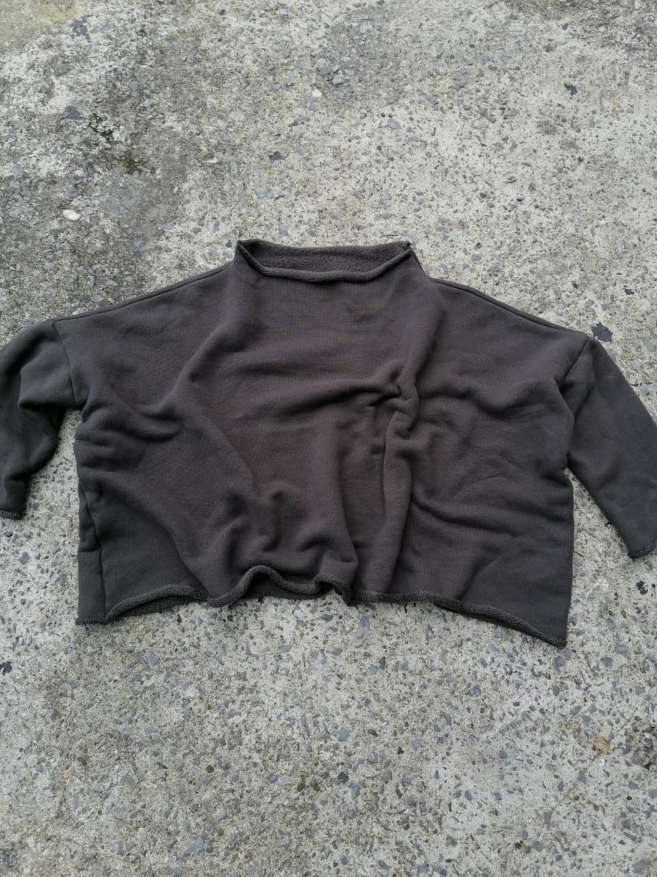 Japanese Brand JSL Made In Japan Womenwear Crop Sweater Size ONE SIZE - 2 Thumbnail