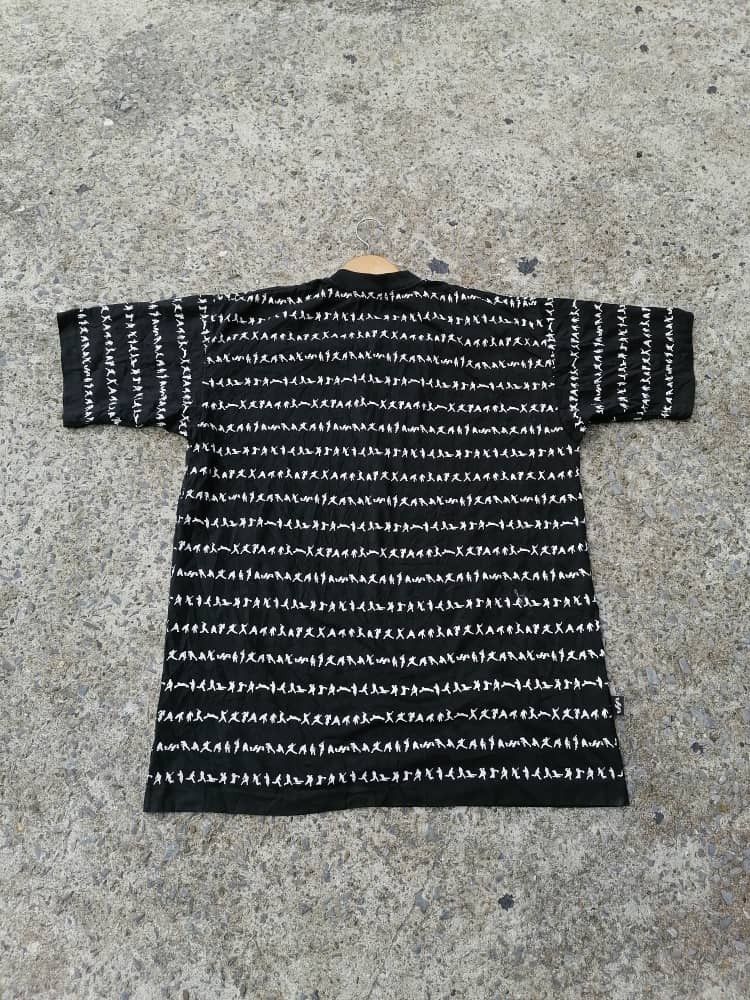 Japanese Brand × Vintage Vectors Men Allover Print Tee Size US L / EU 52-54 / 3 - 2 Thumbnail