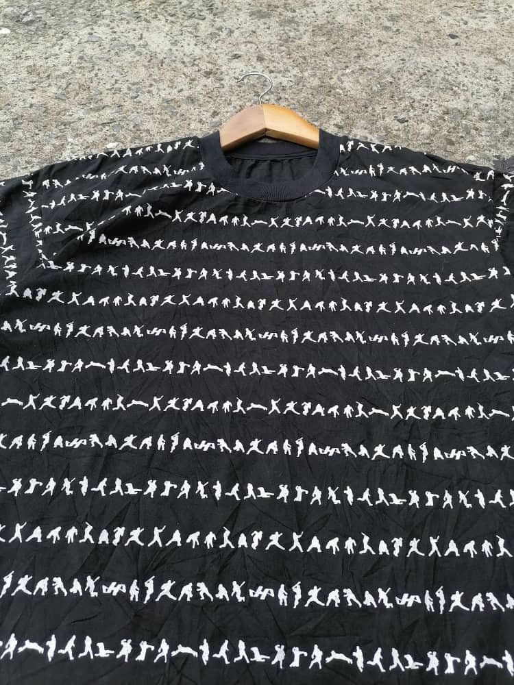 Japanese Brand × Vintage Vectors Men Allover Print Tee Size US L / EU 52-54 / 3 - 5 Thumbnail